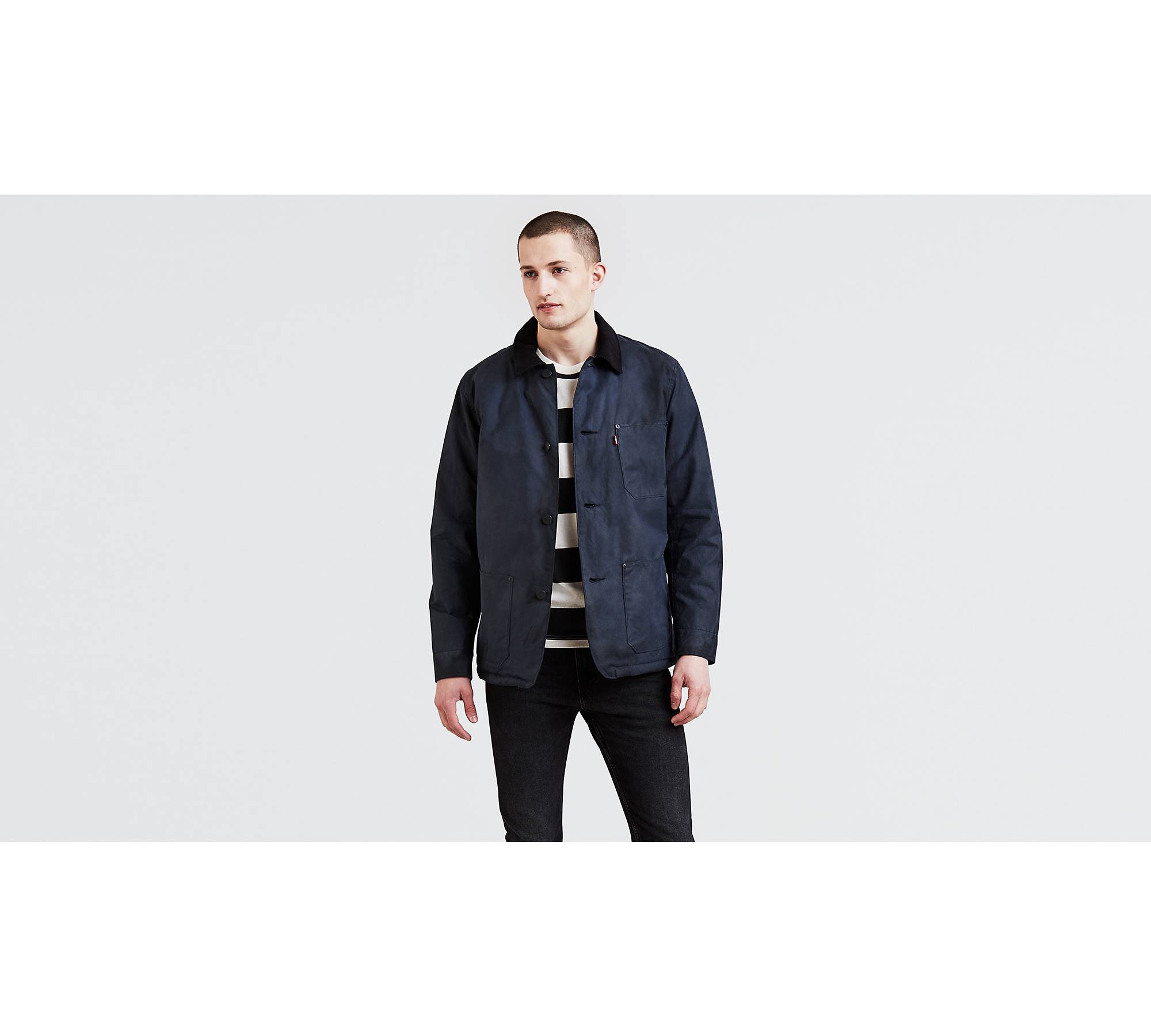 Sherpa Lined Engineer's Coat - Blue | Levi's® US