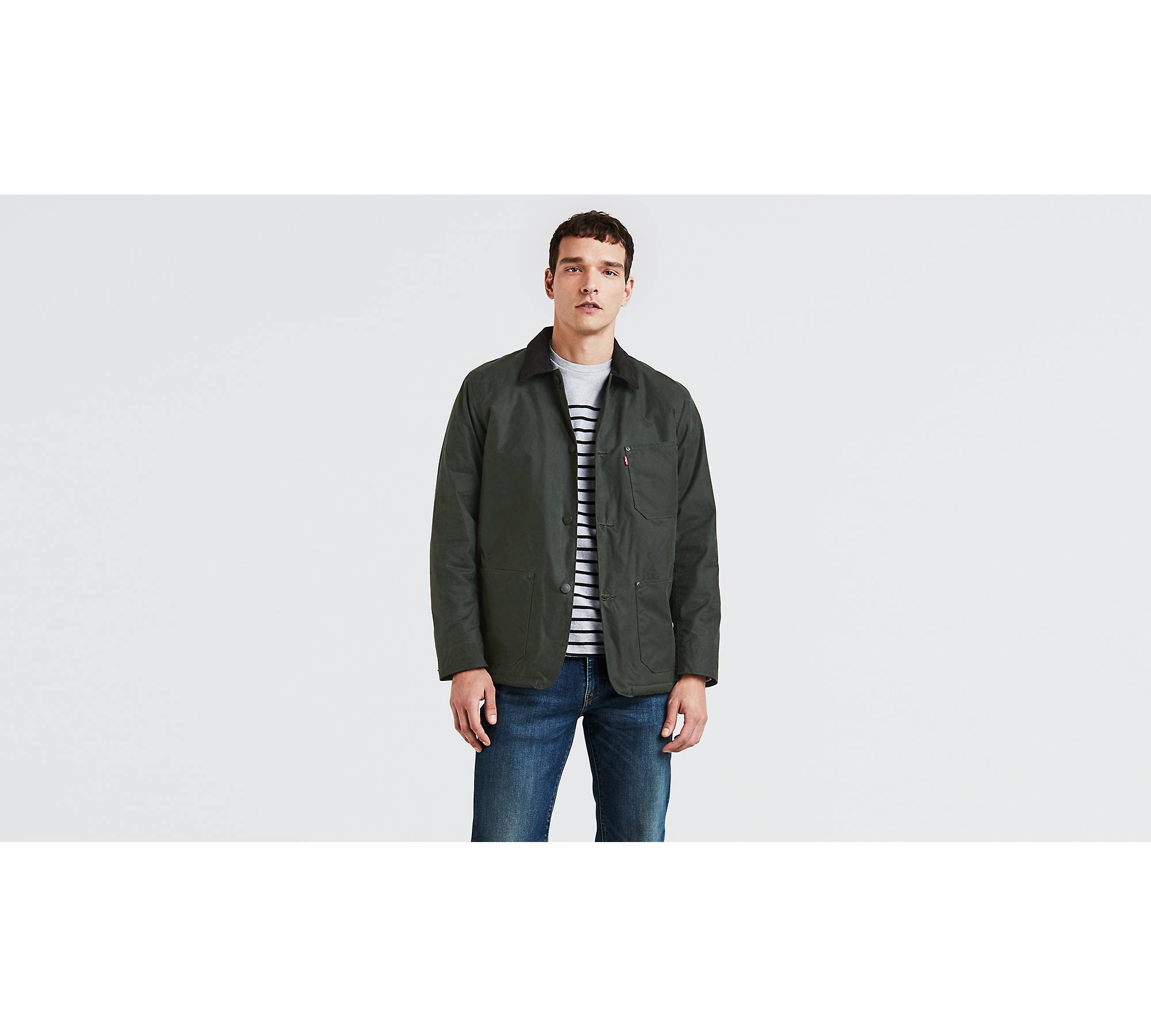 Sherpa Lined Engineer's Coat - Green | Levi's® US