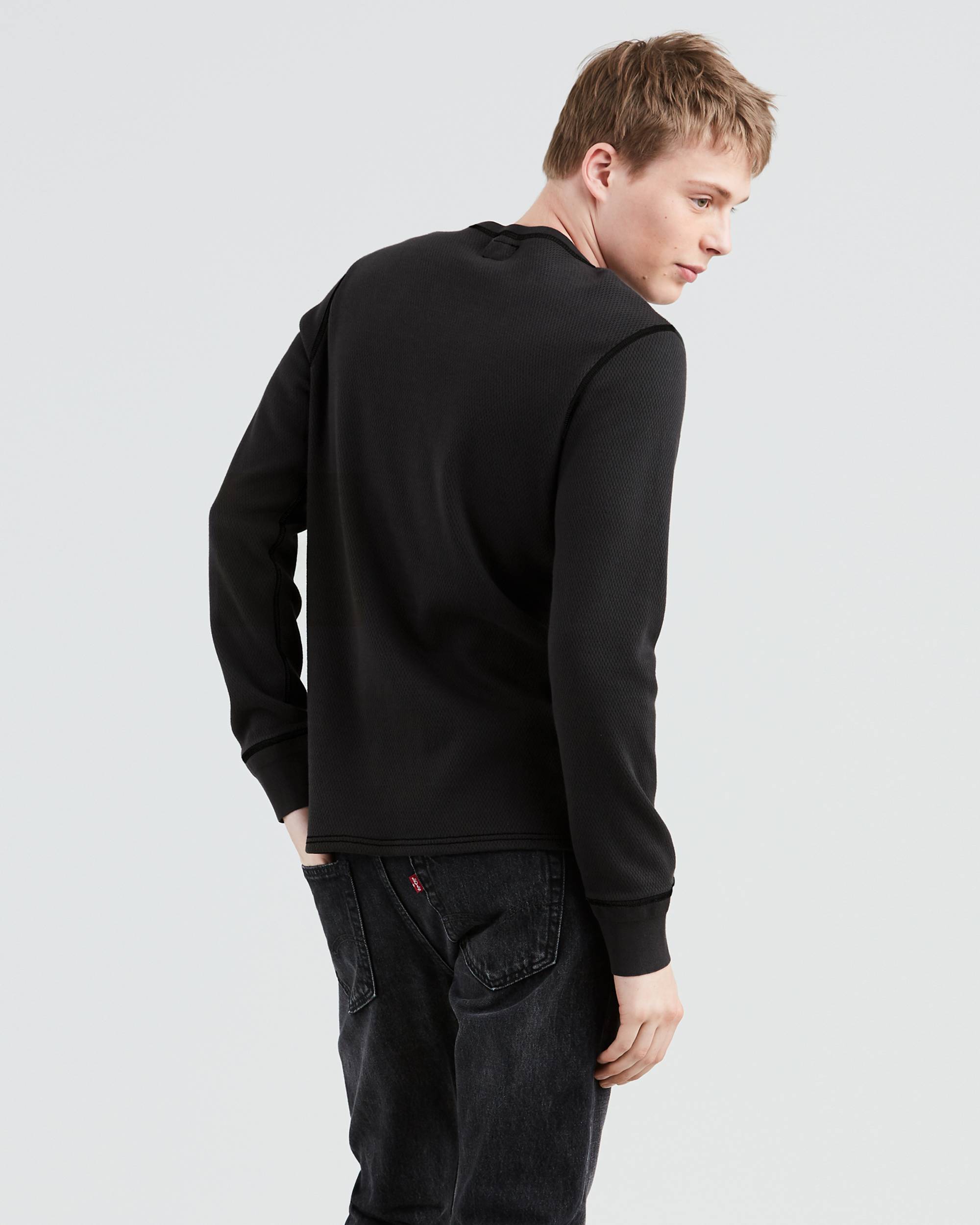 Waffle Crewneck Tee Shirt 2