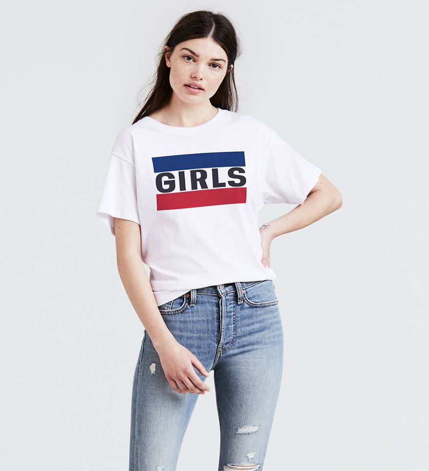 Sportswear Girls Logo Ex-Boyfriend Tee Shirt 1