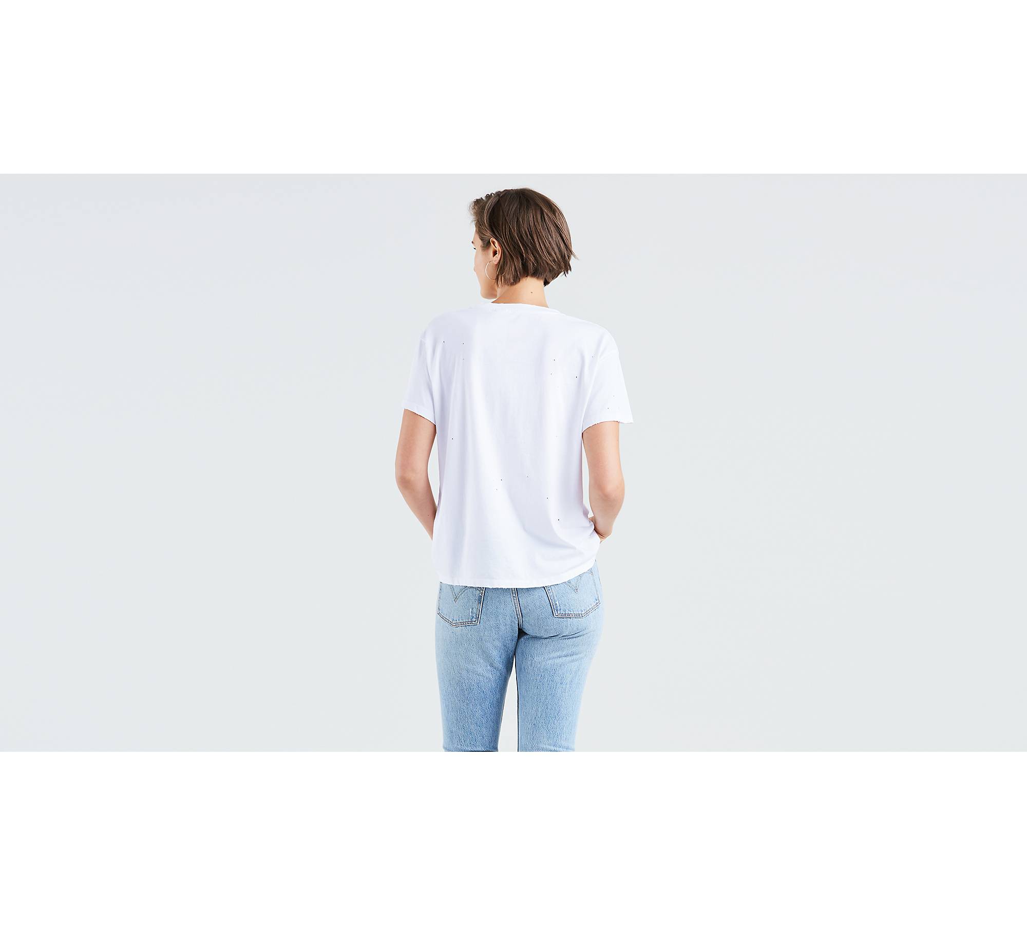 Graphic Ex-boyfriend Tee Shirt - White | Levi's® CA