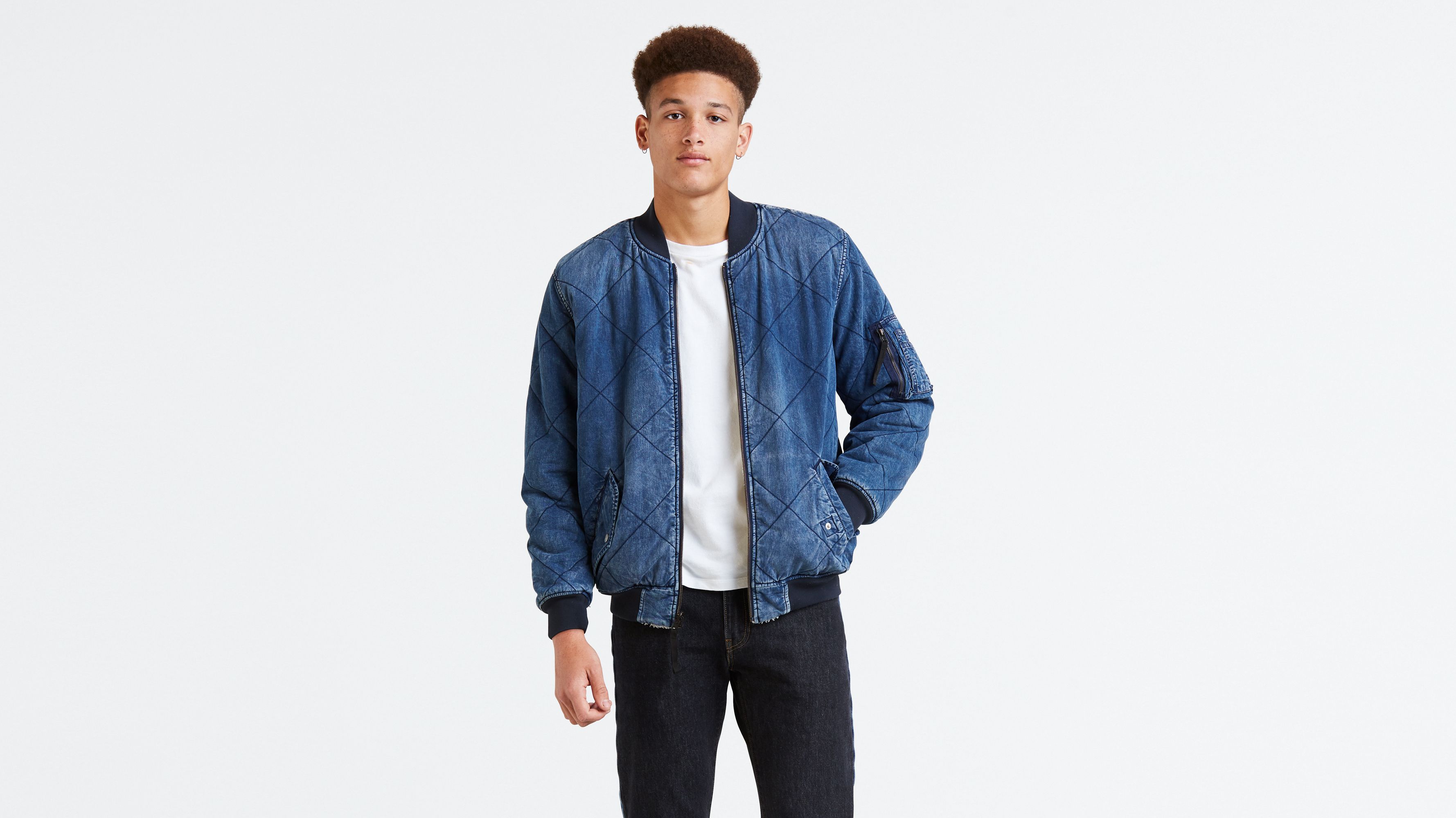 levis sherpa bomber