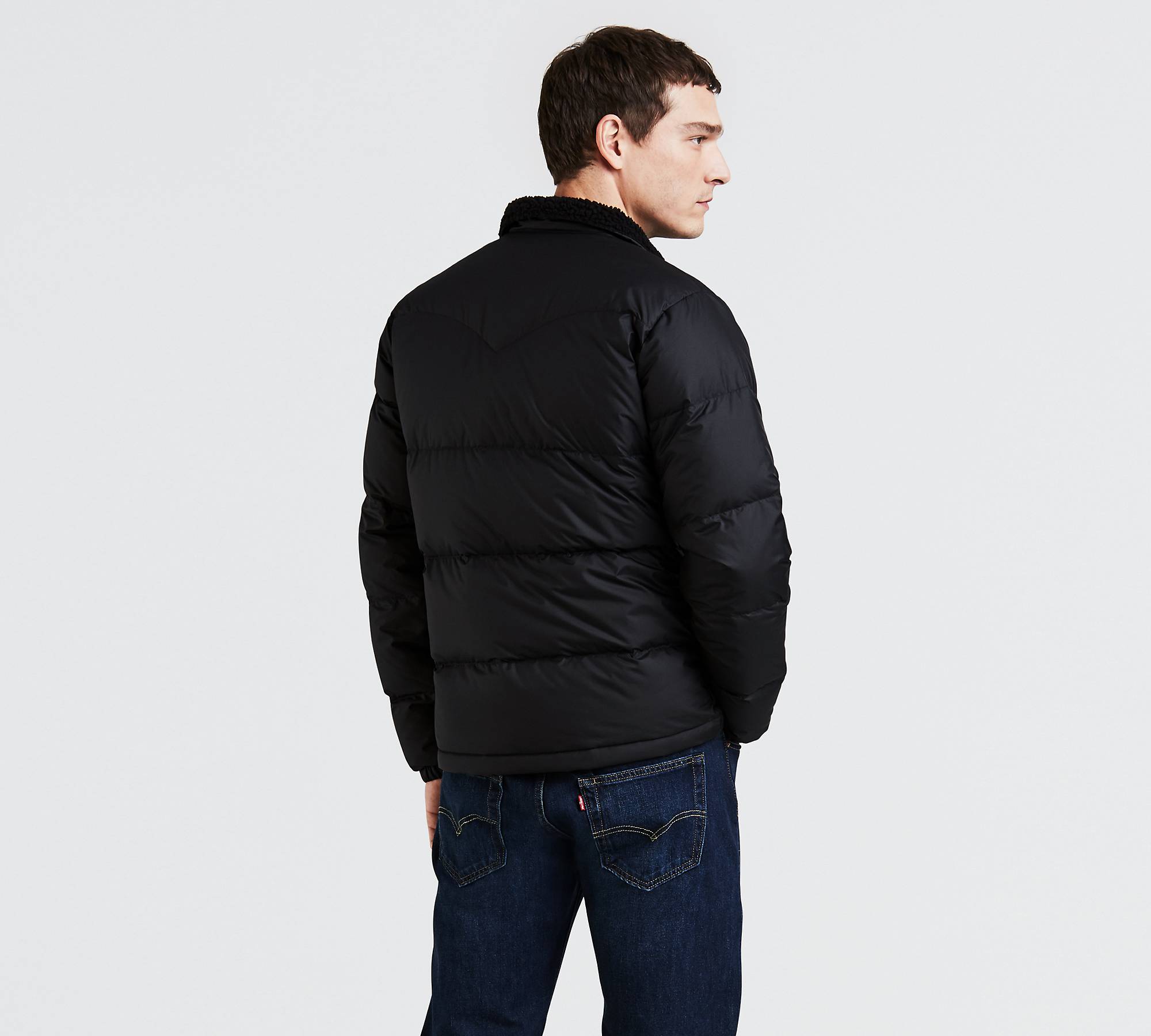 alcohol Verbanning Rennen Down Barstow Puffer Jacket - Black | Levi's® US