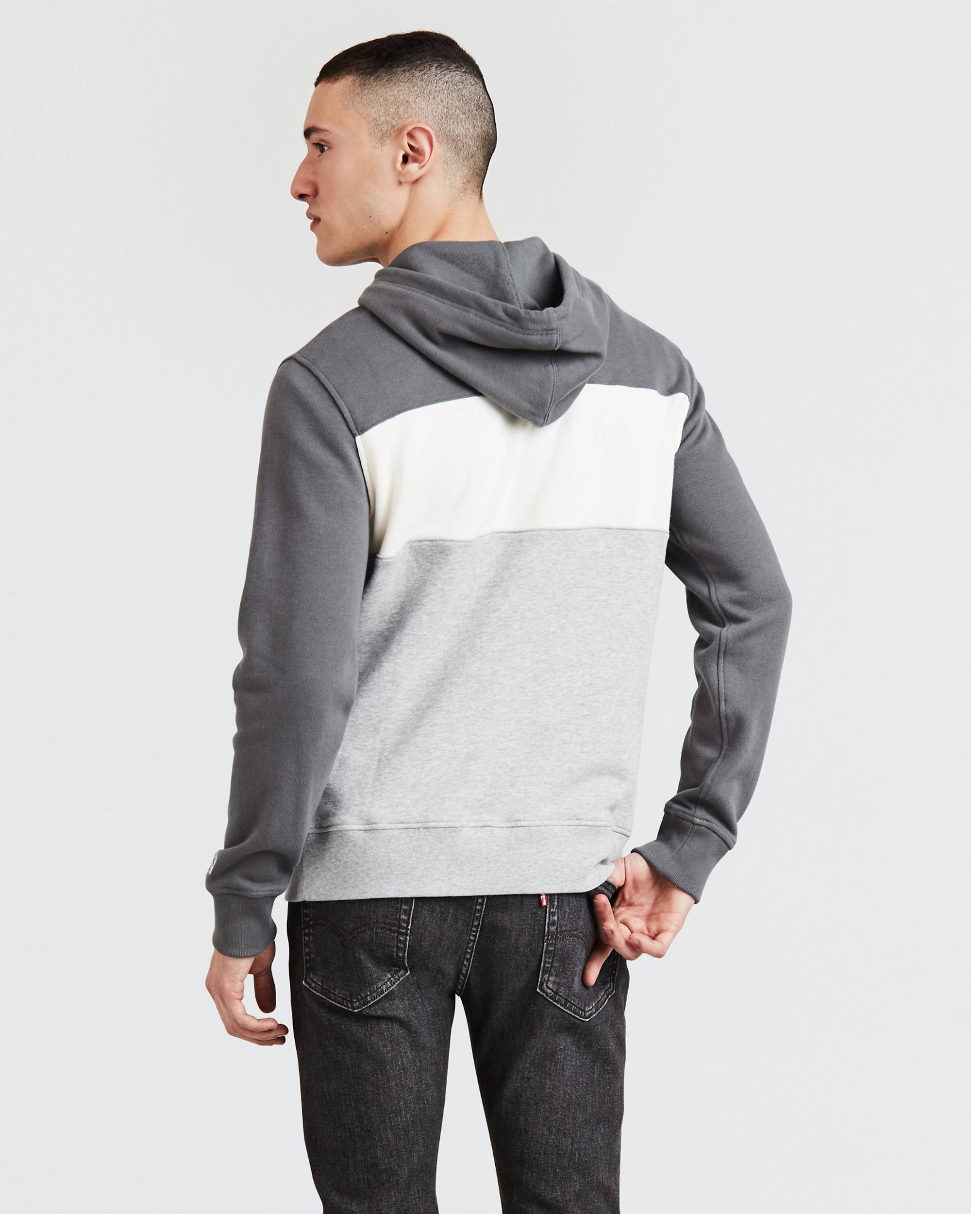 Colorblock Logo Hoodie 2