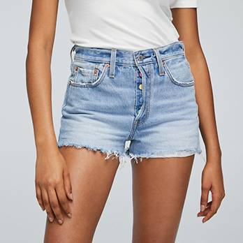 501® Button Your Fly High Rise Shorts 3