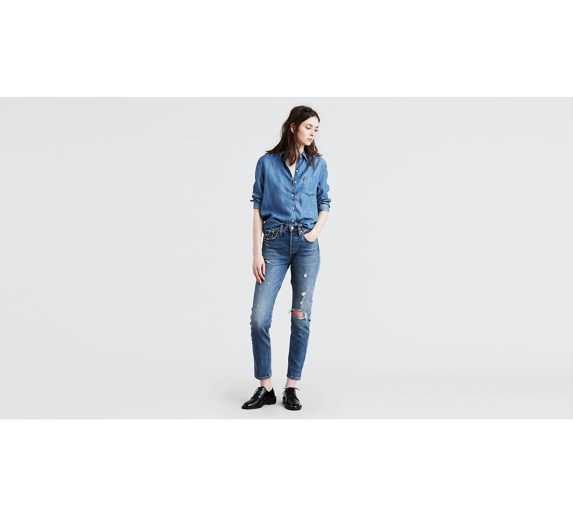 501® Button Your Fly Skinny Women's Jeans - Medium Wash | Levi's® US