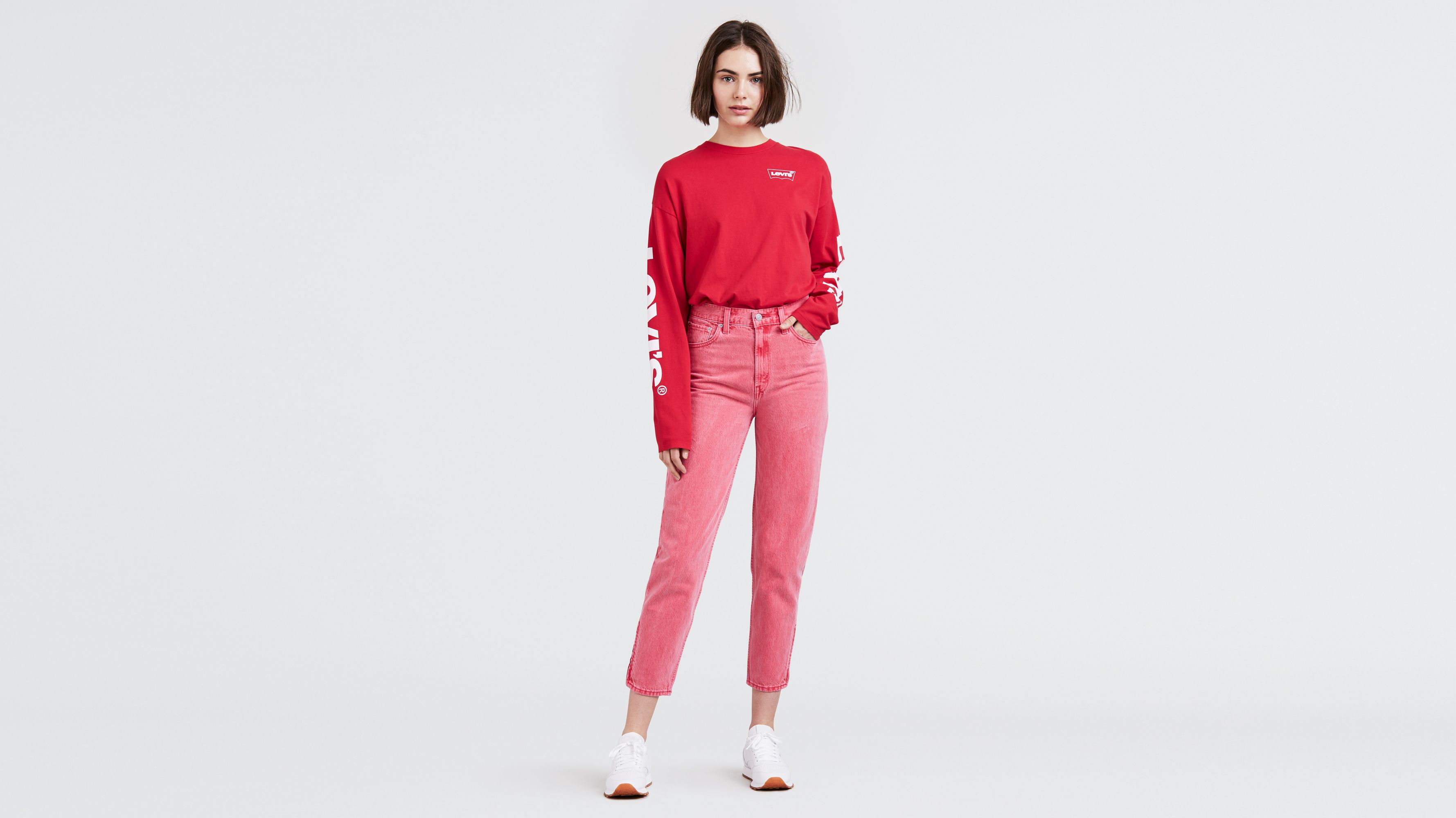 Mom Women's Jeans - Red | Levi's® US