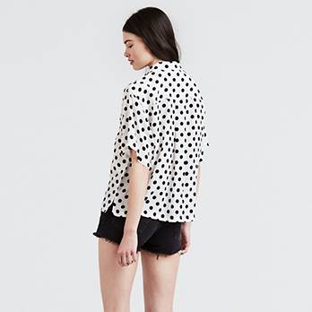 Short Sleeve Polka Dot Shirt 2