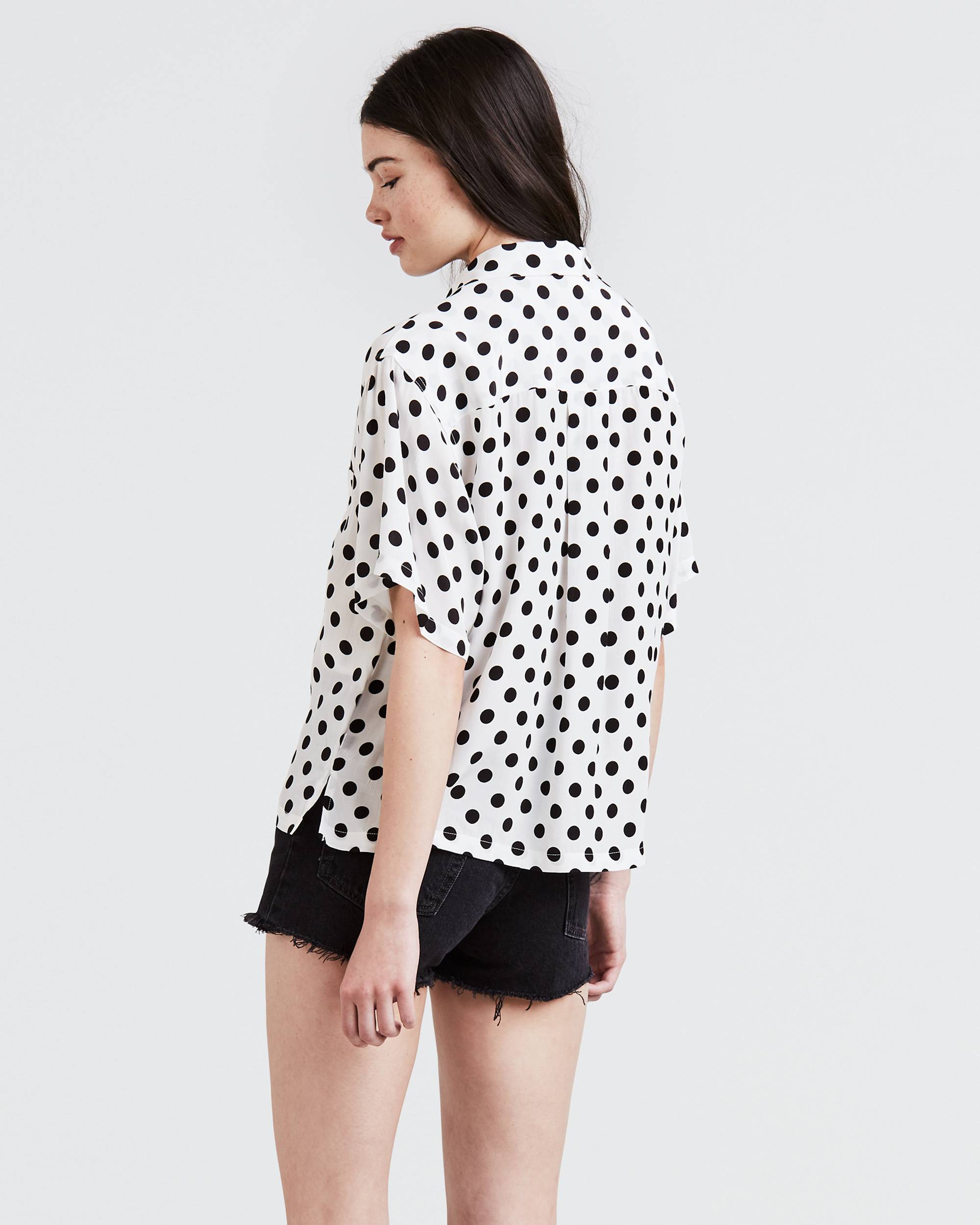 Short Sleeve Polka Dot Shirt 2