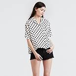 Short Sleeve Polka Dot Shirt 1