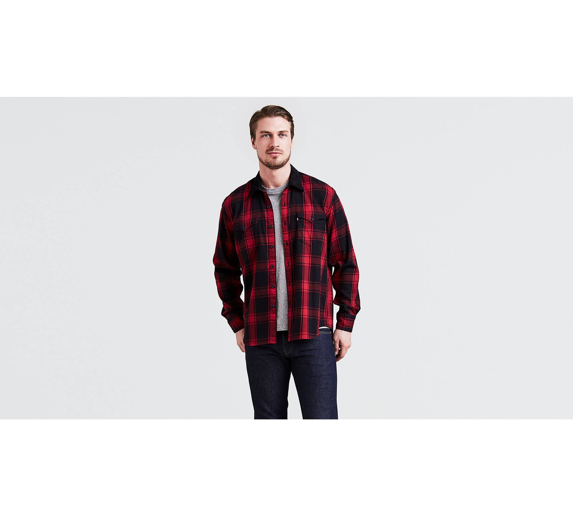 Modern Barstow Western Shirt - Red | Levi's® US