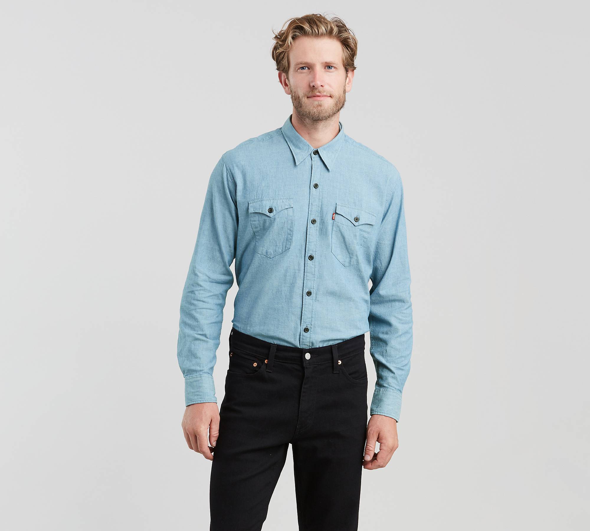 Barstow Western Shirt - Blue | Levi's® CA