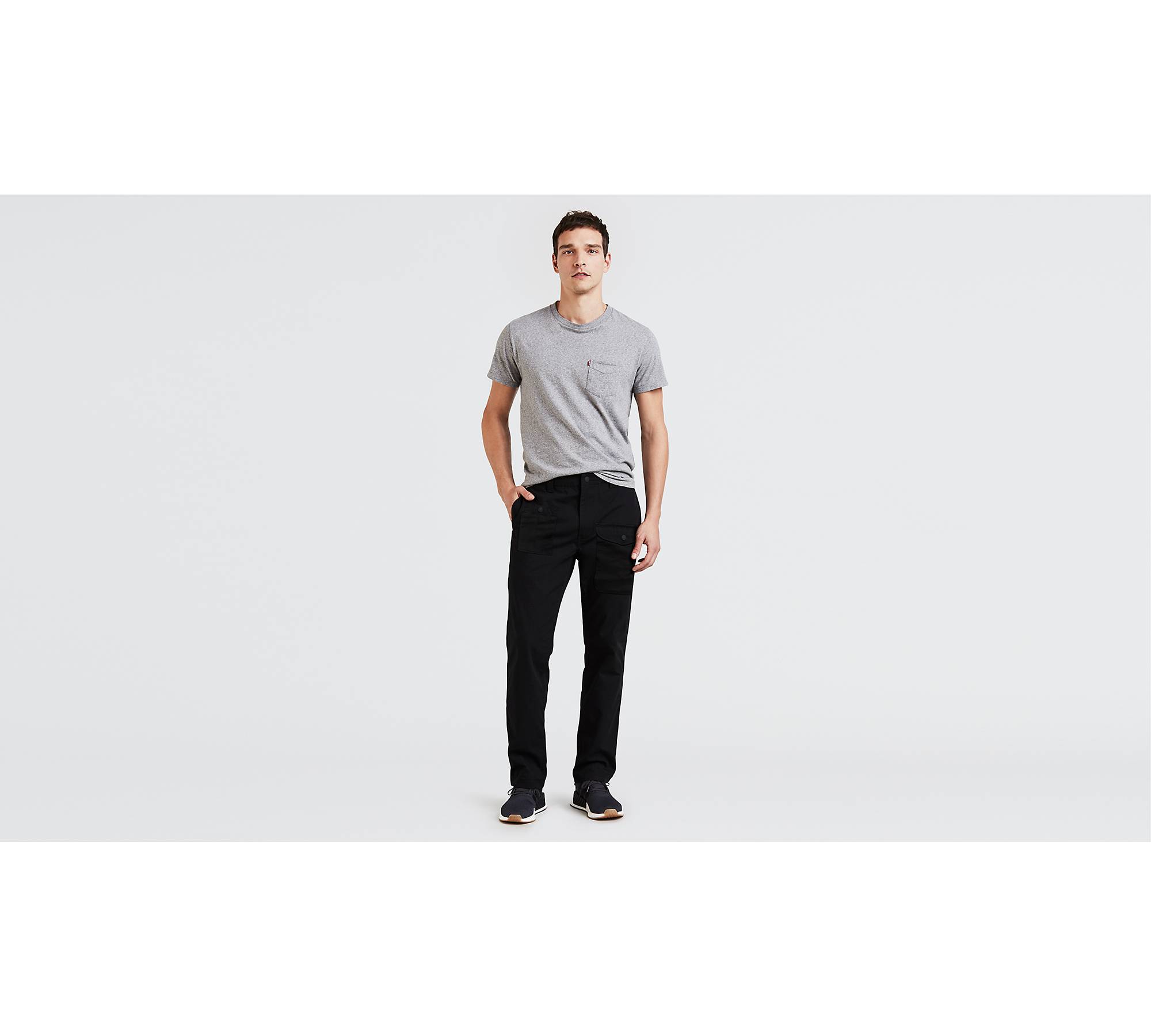 541™ Athletic Taper Tac Cargo Pants - Black | Levi's® US