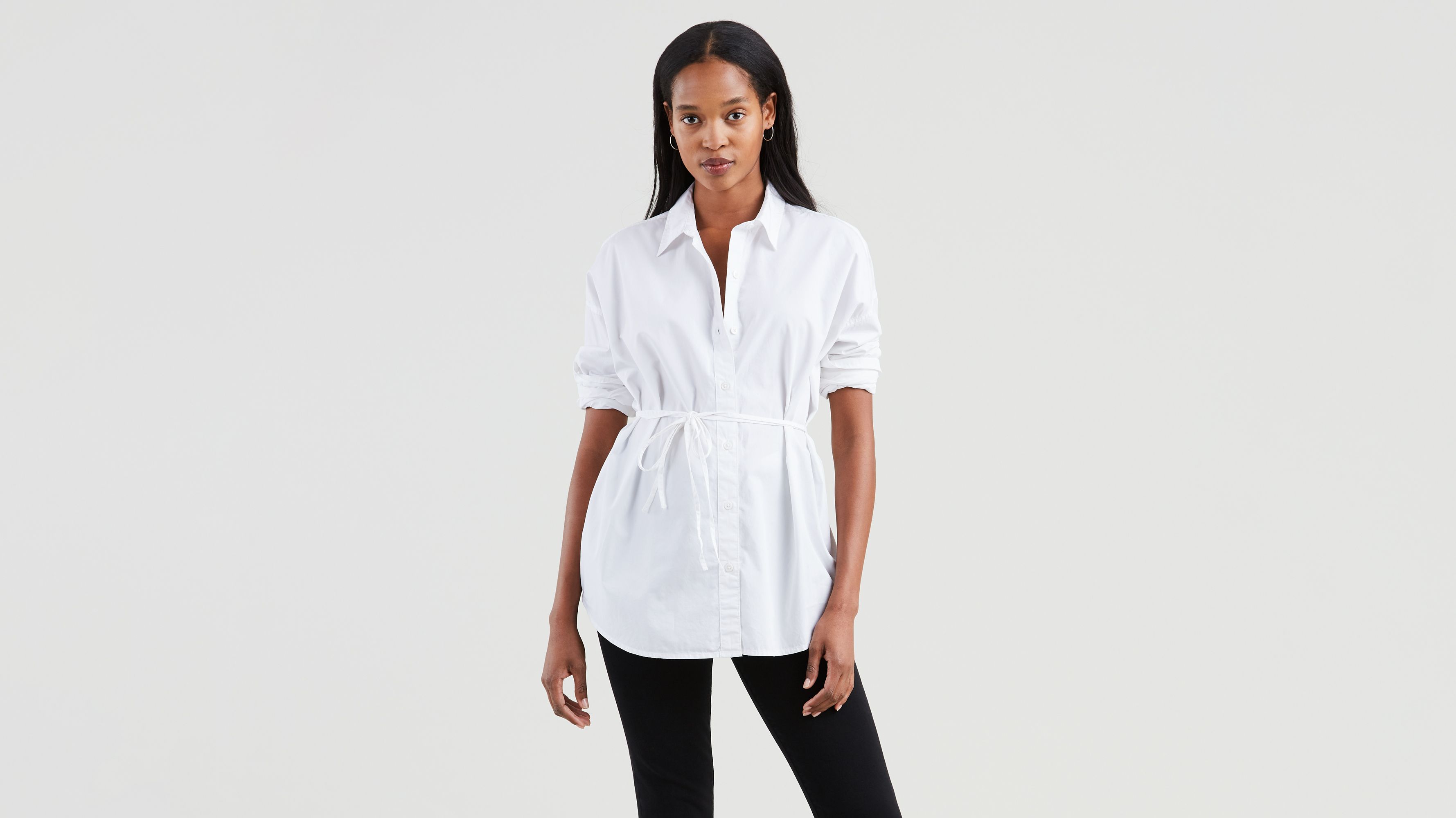 Painter Shirt With Tie - White | Levi's® US
