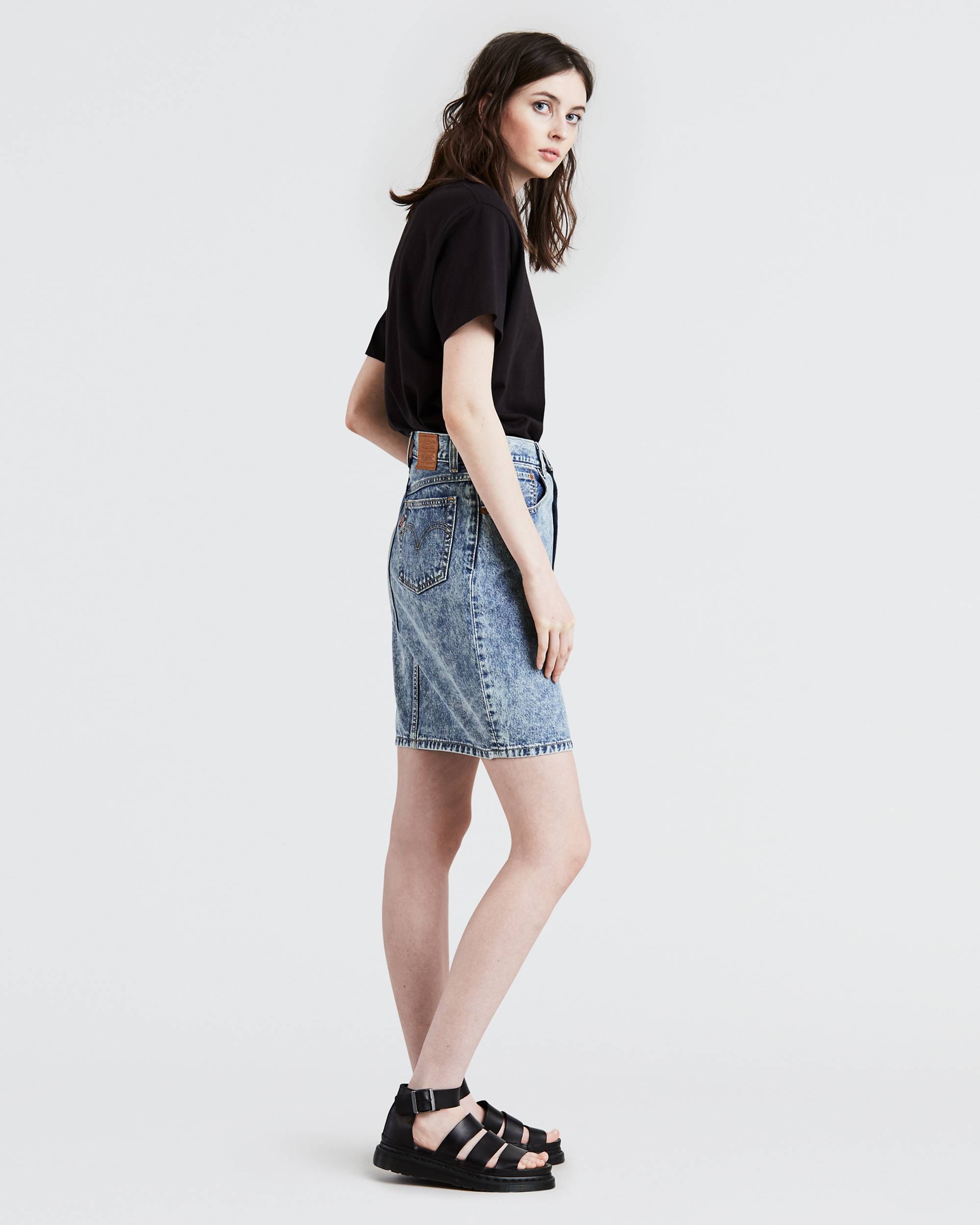 Button Through Midi Skirt 2