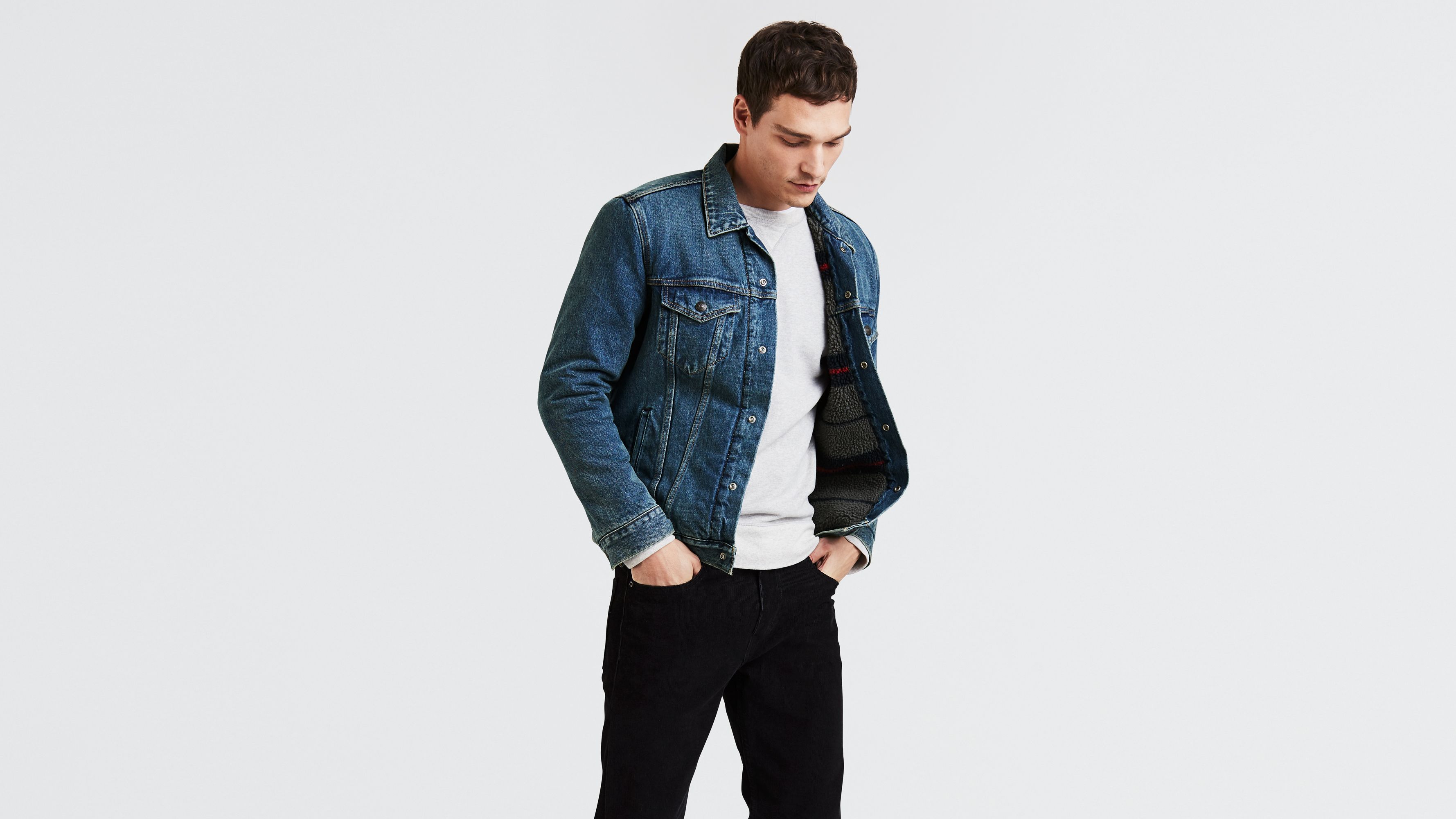 levis lined denim jacket