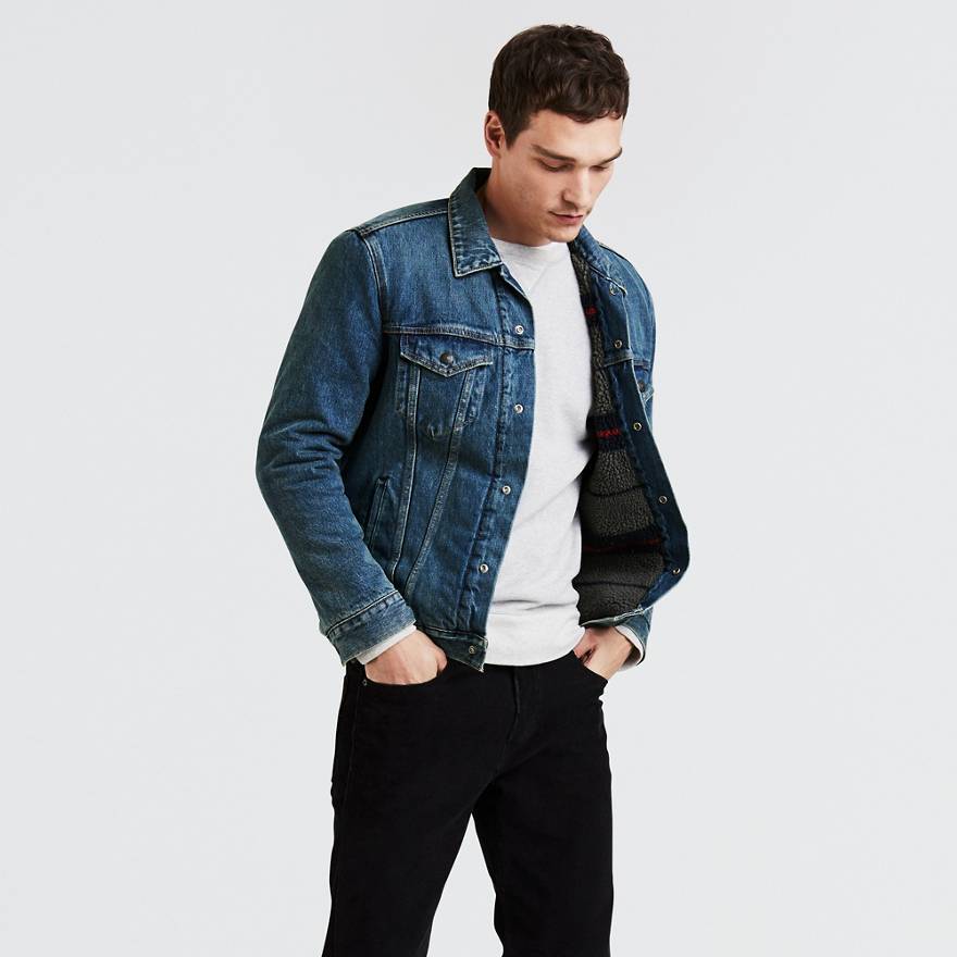 Lined Trucker Jacket 1