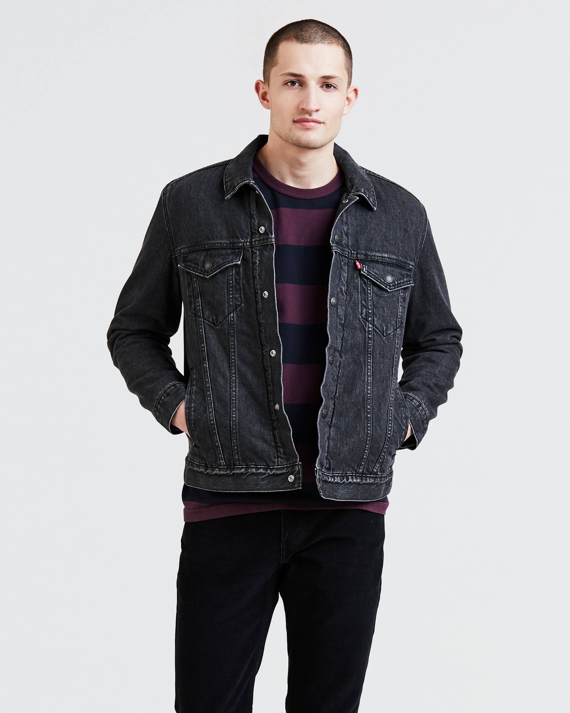 Lined Trucker Jacket 1