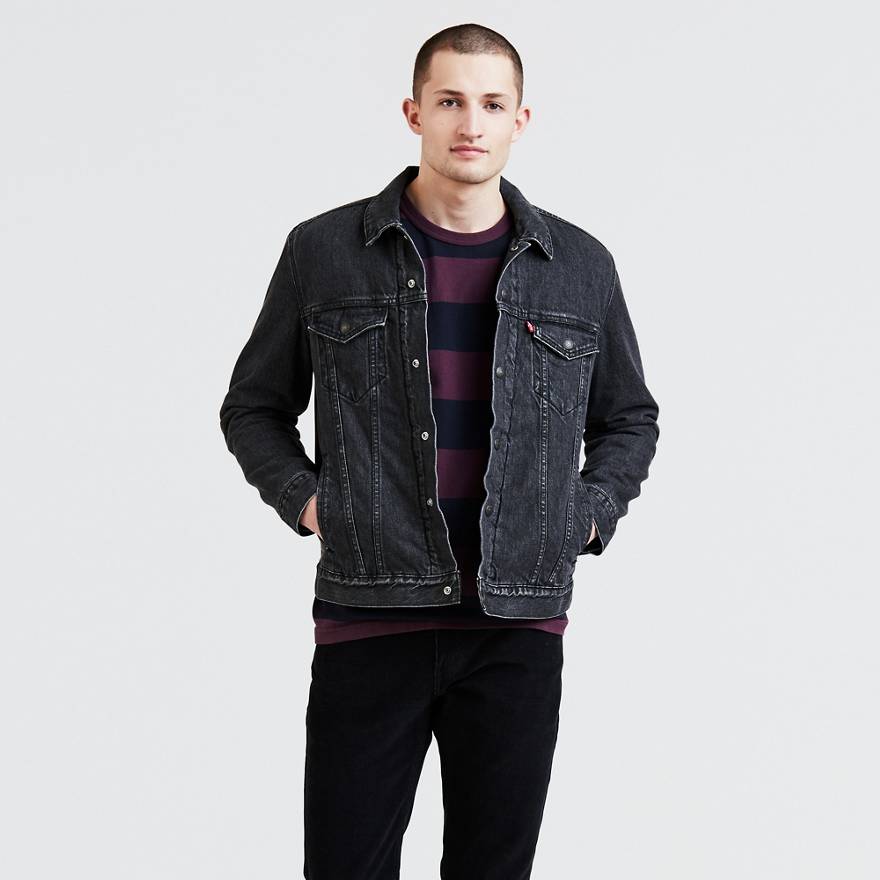 Lined Trucker Jacket 1