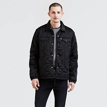 Quilted Coach's Trucker Jacket 1
