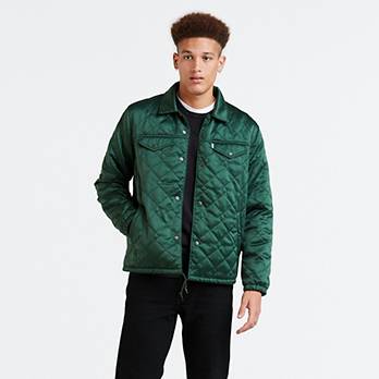 Quilted Coach's Trucker Jacket 1