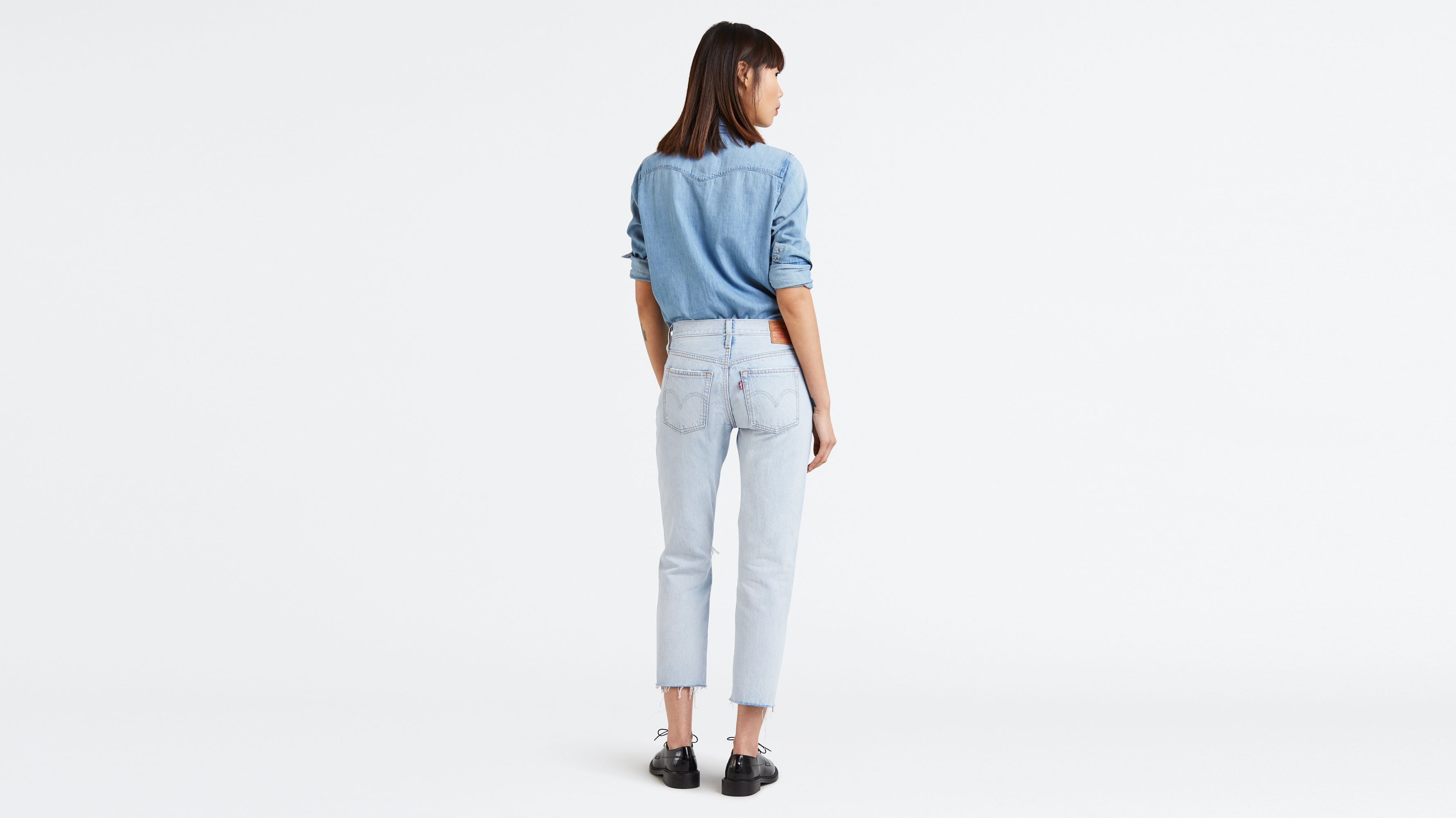 501 taper jeans womens