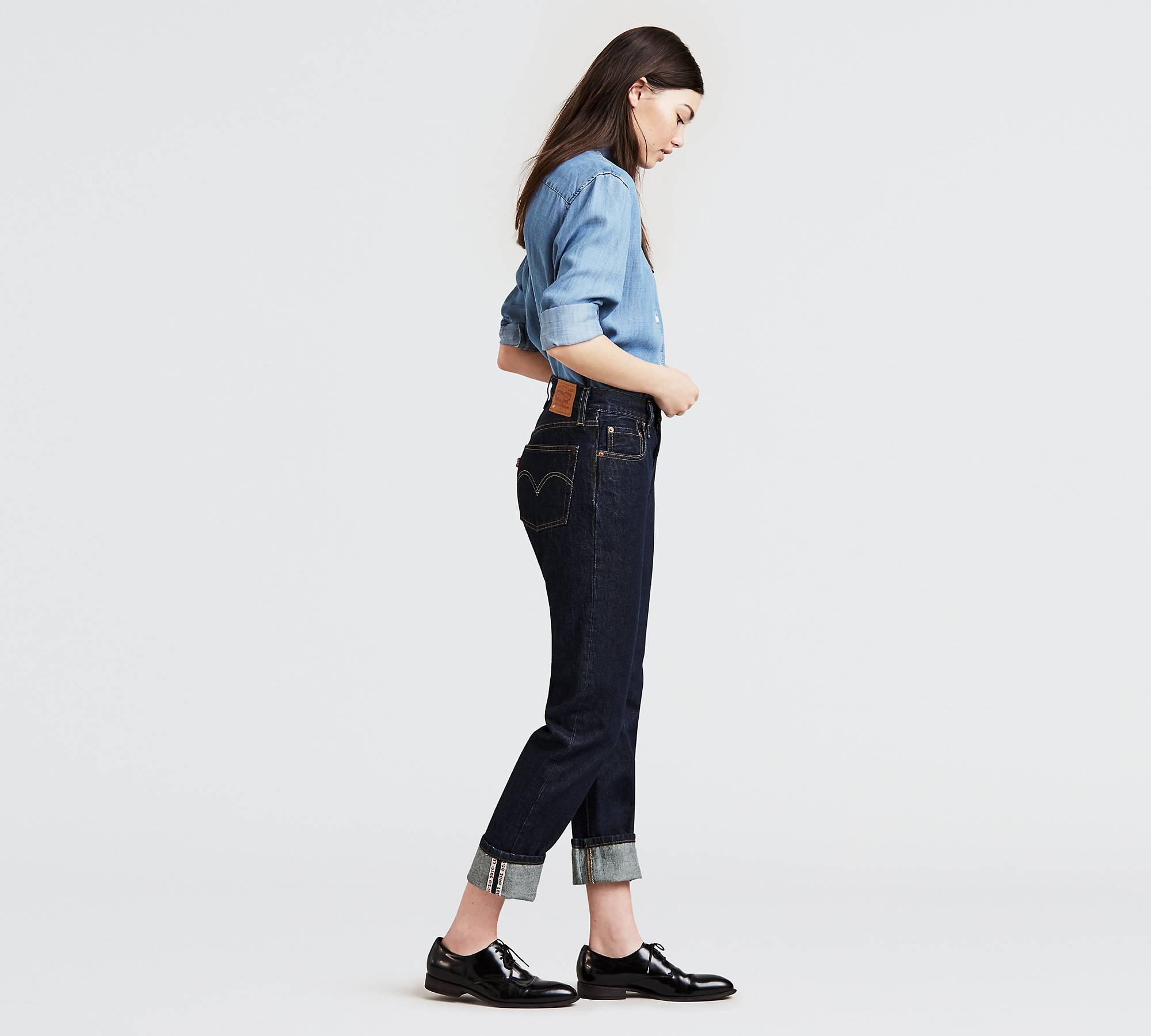 501® Original Limited Edition Selvedge Women's Jeans - Dark Wash | Levi ...