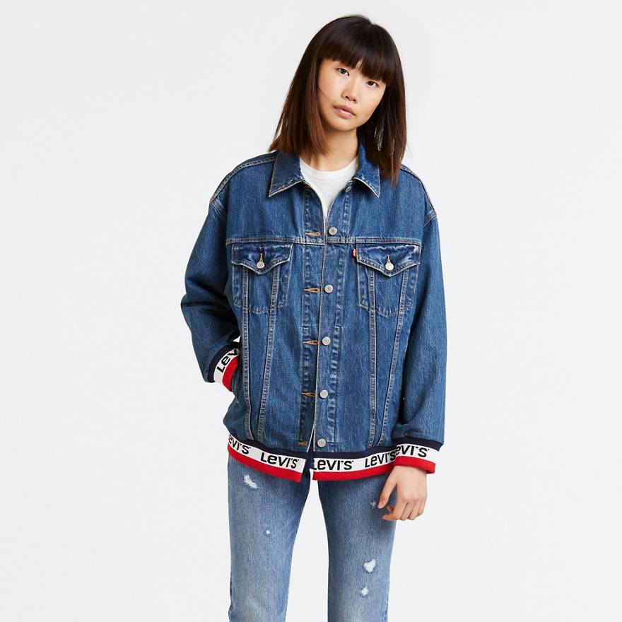 Baggy Sport Tape Trucker 1