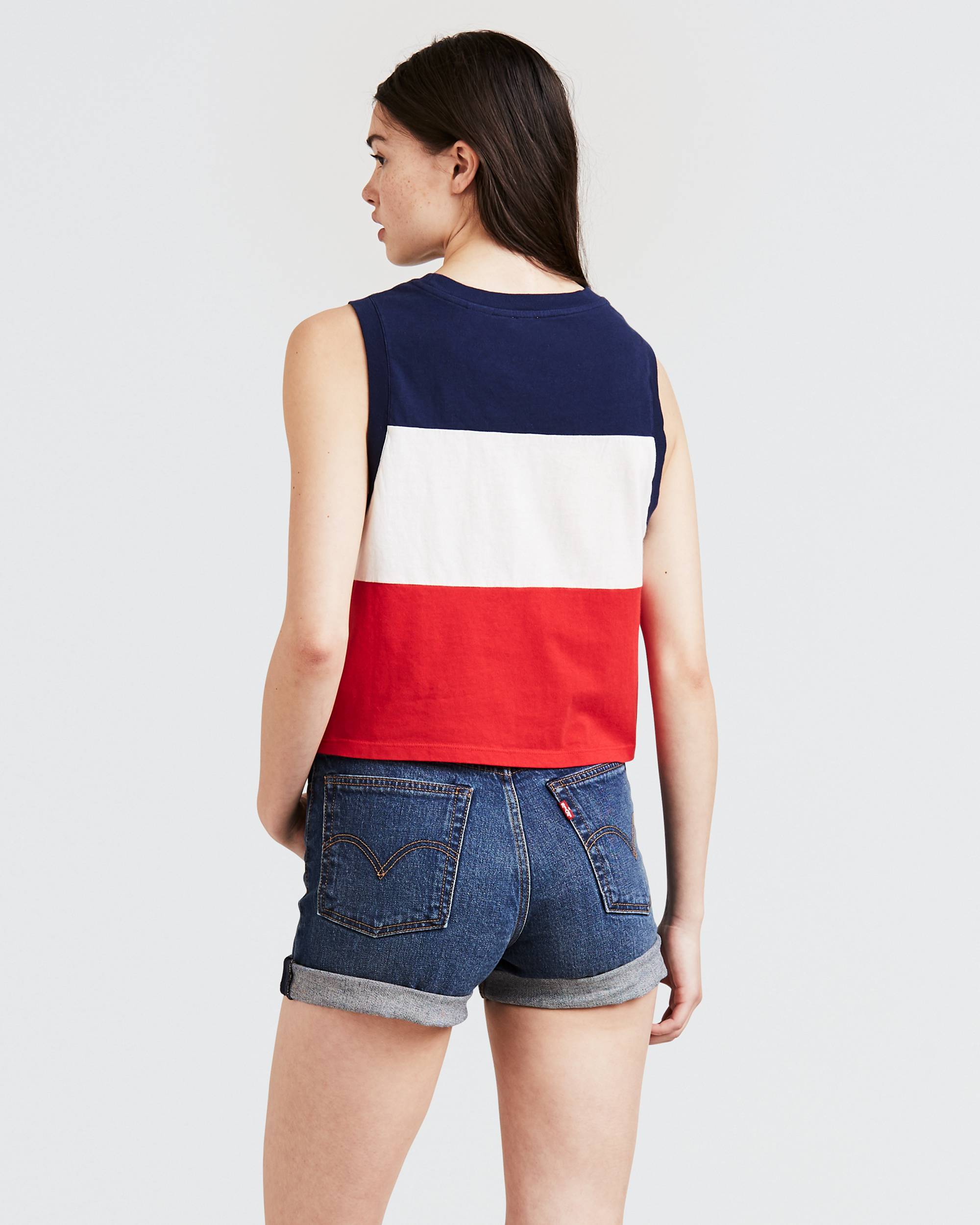 Colorblock Crop Tank Top 2