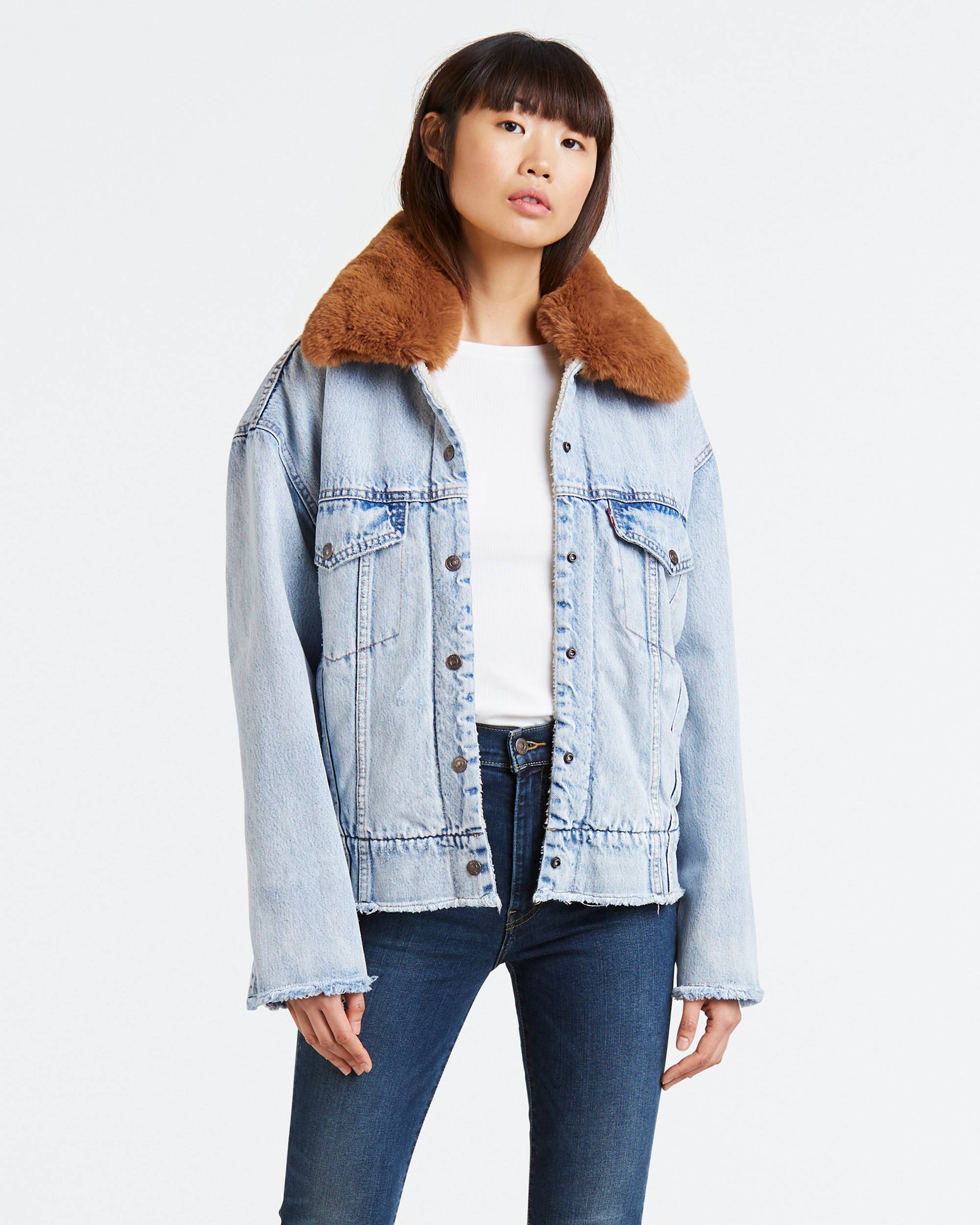 Oversized Sherpa Trucker Jacket 1