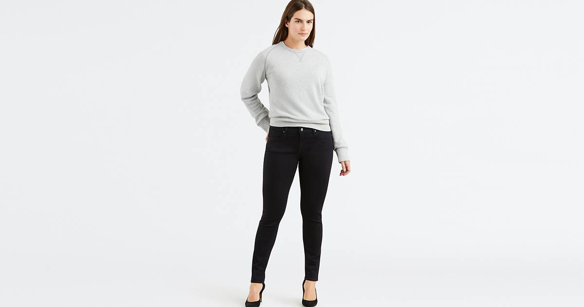 Curvy Skinny Women's Jeans - Black | Levi's® US