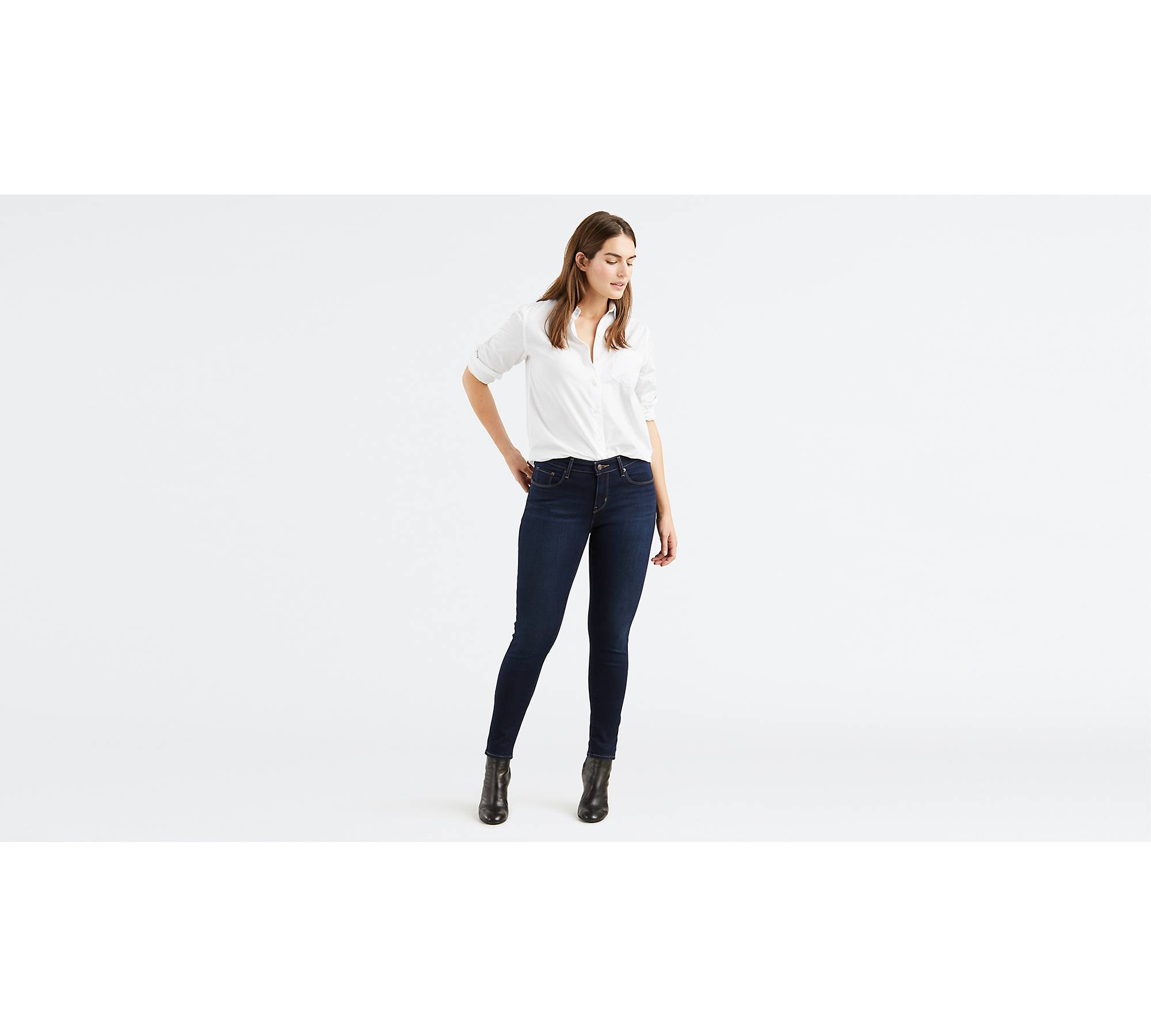 Curvy Skinny Women's Jeans - Dark Wash | Levi's® US