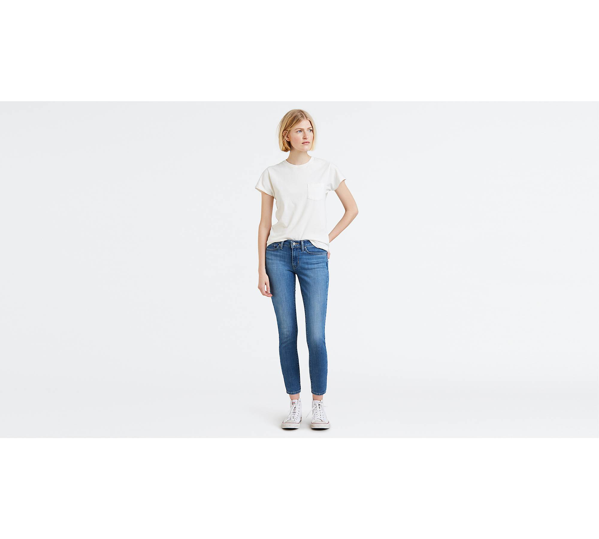 Følge efter hvordan man bruger kandidat 711 Skinny Women's Jeans With Back Zip - Medium Wash | Levi's® US