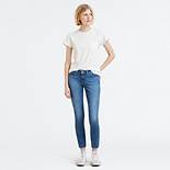 711 Skinny Women's Jeans With Back Zip 1
