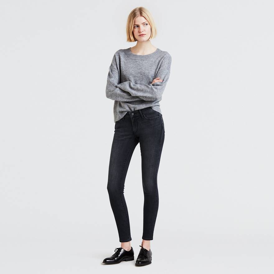 711 Skinny Women's Jeans With Back Zip 1