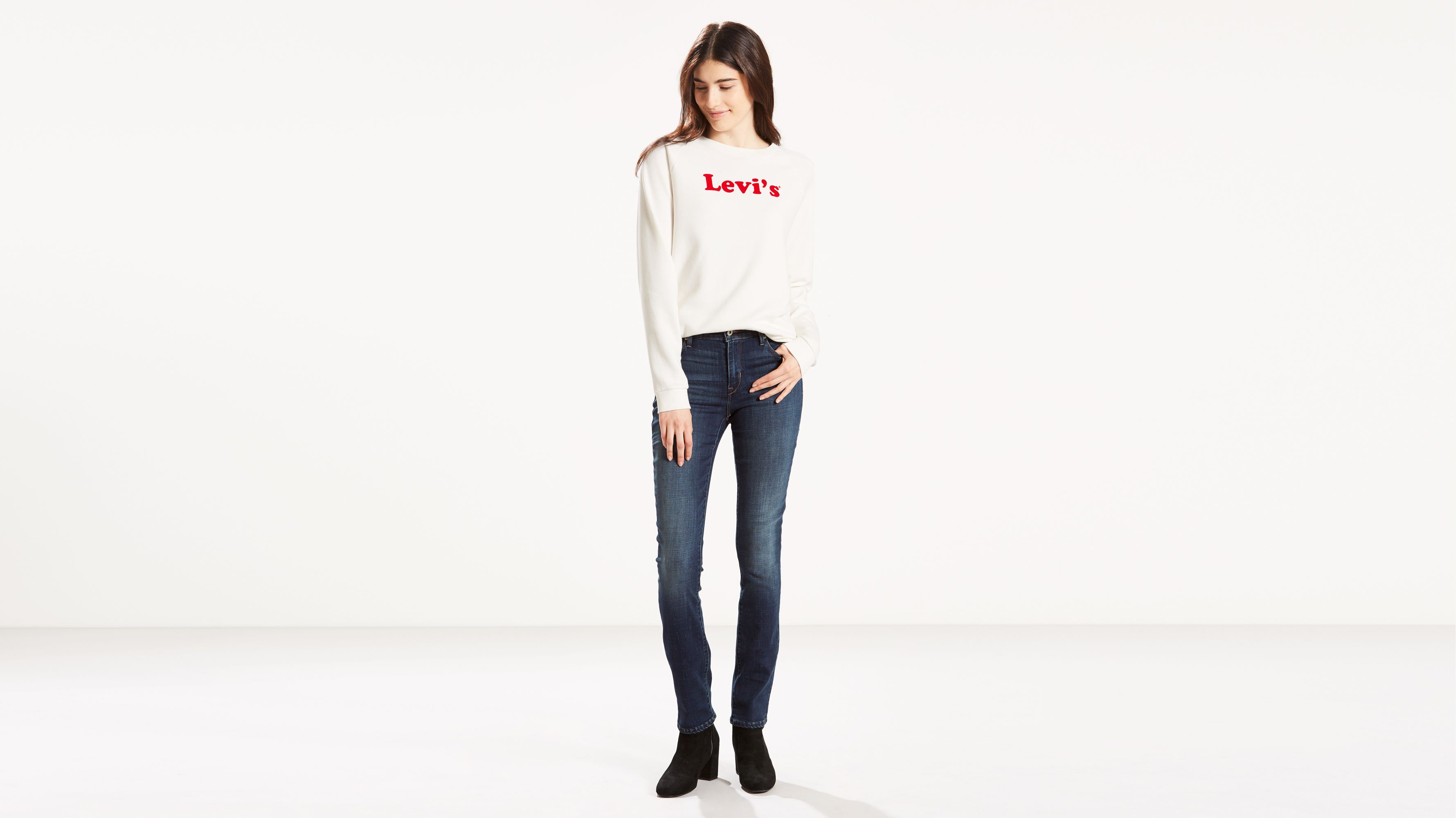 levi's stretch jeans womens