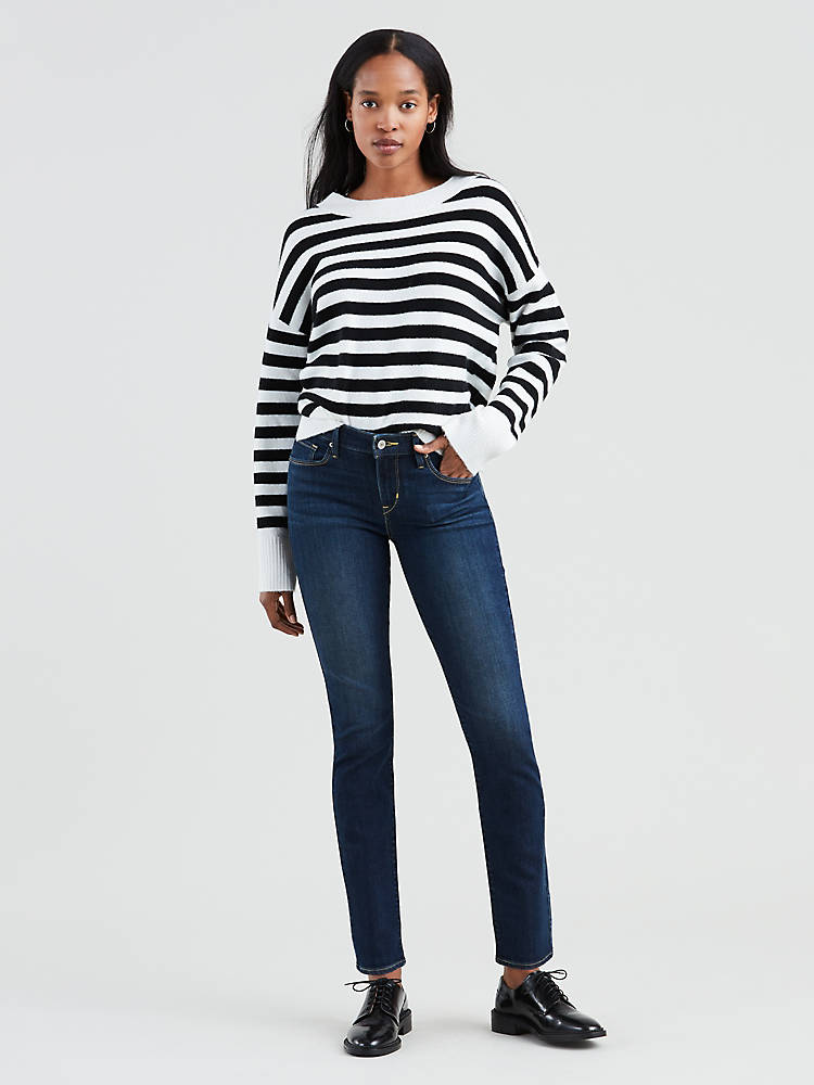 Mid Rise Skinny Women's Jeans 1