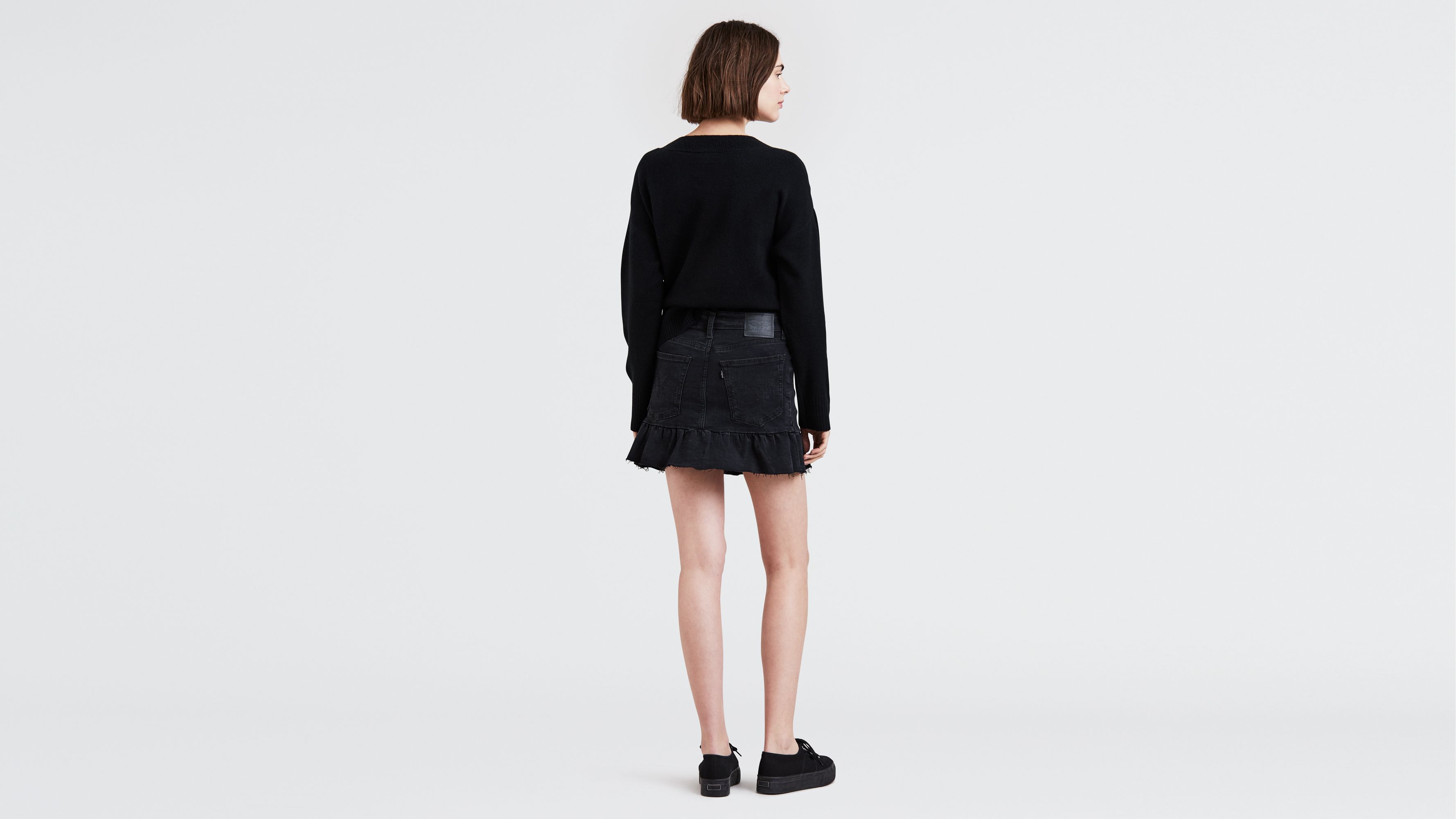 Levis ruffle skirt sale