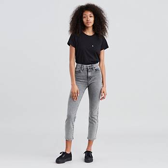 724 High Rise Slim Straight Crop Women's Jeans 1