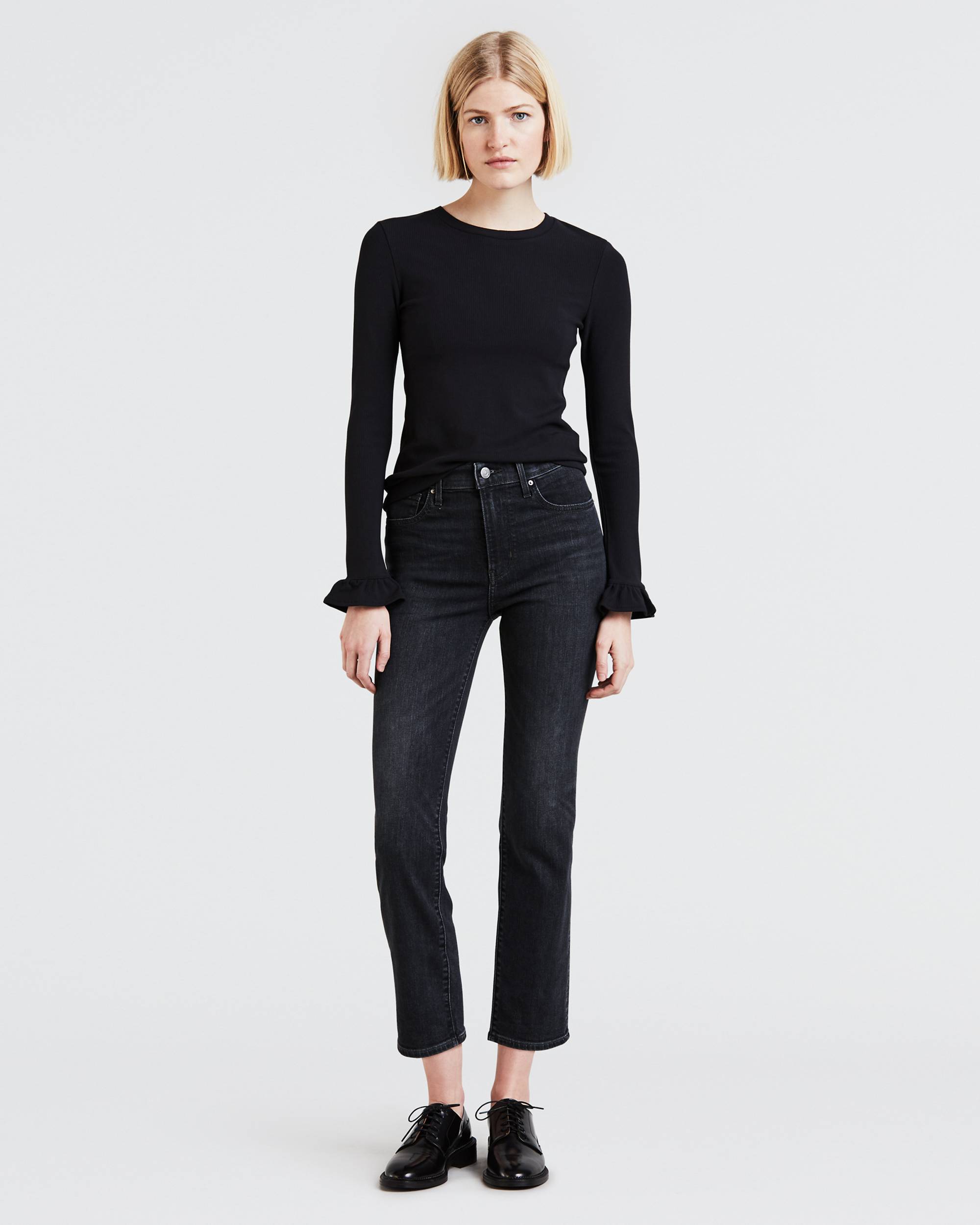 724 High Rise Slim Straight Crop Women's Jeans 1