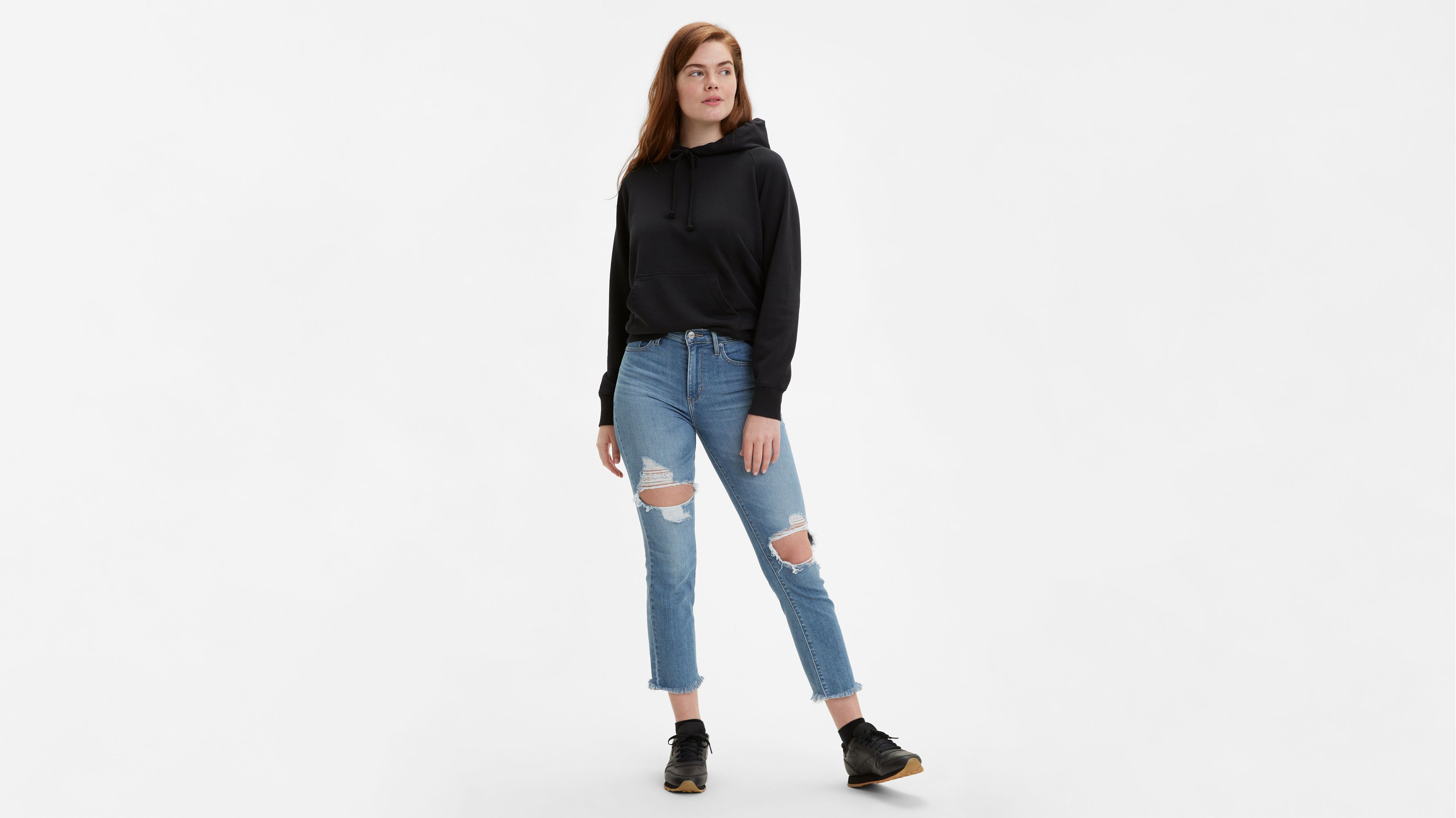 724 High Rise Straight Crop Women's Jeans