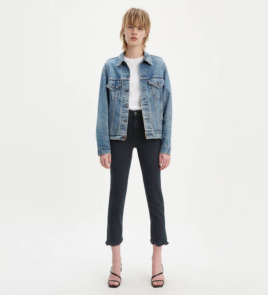 724 High Rise Slim Straight Crop Women's Jeans 1
