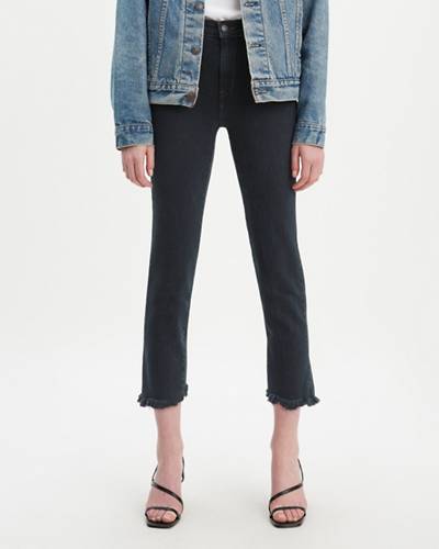 724 High Rise Slim Straight Crop 1