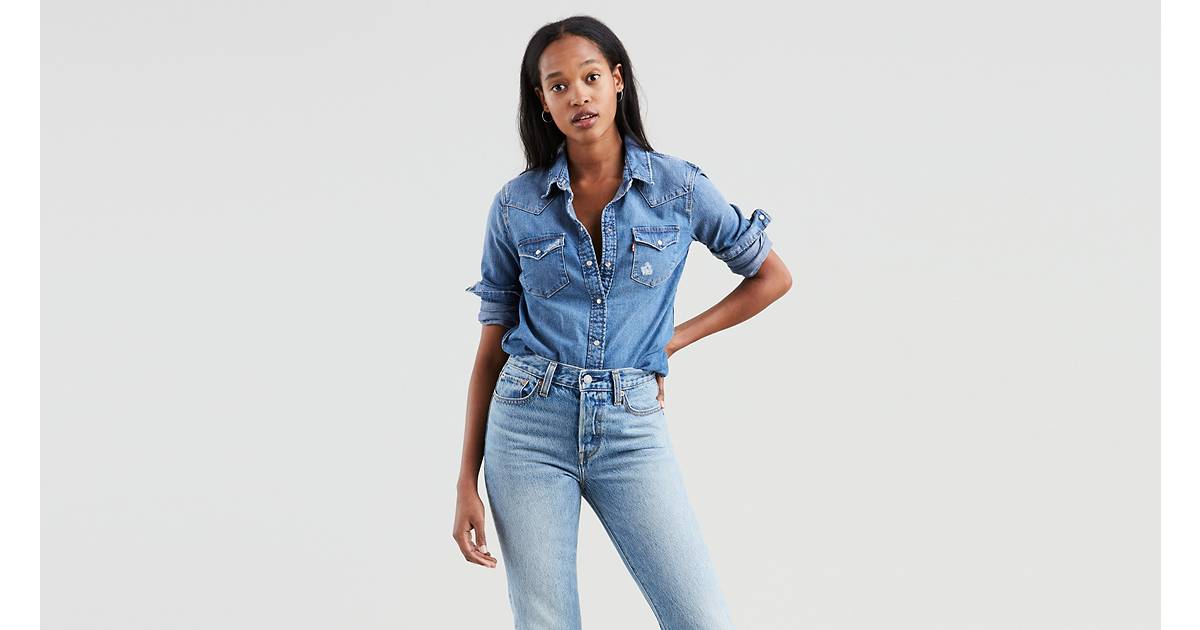 Exact Clothing - This button-up basic is far from basic. Available in-store  & conveniently online, the utility shirt is a versatile must-have for  spring. Shop more women's tops here:  Spend R500