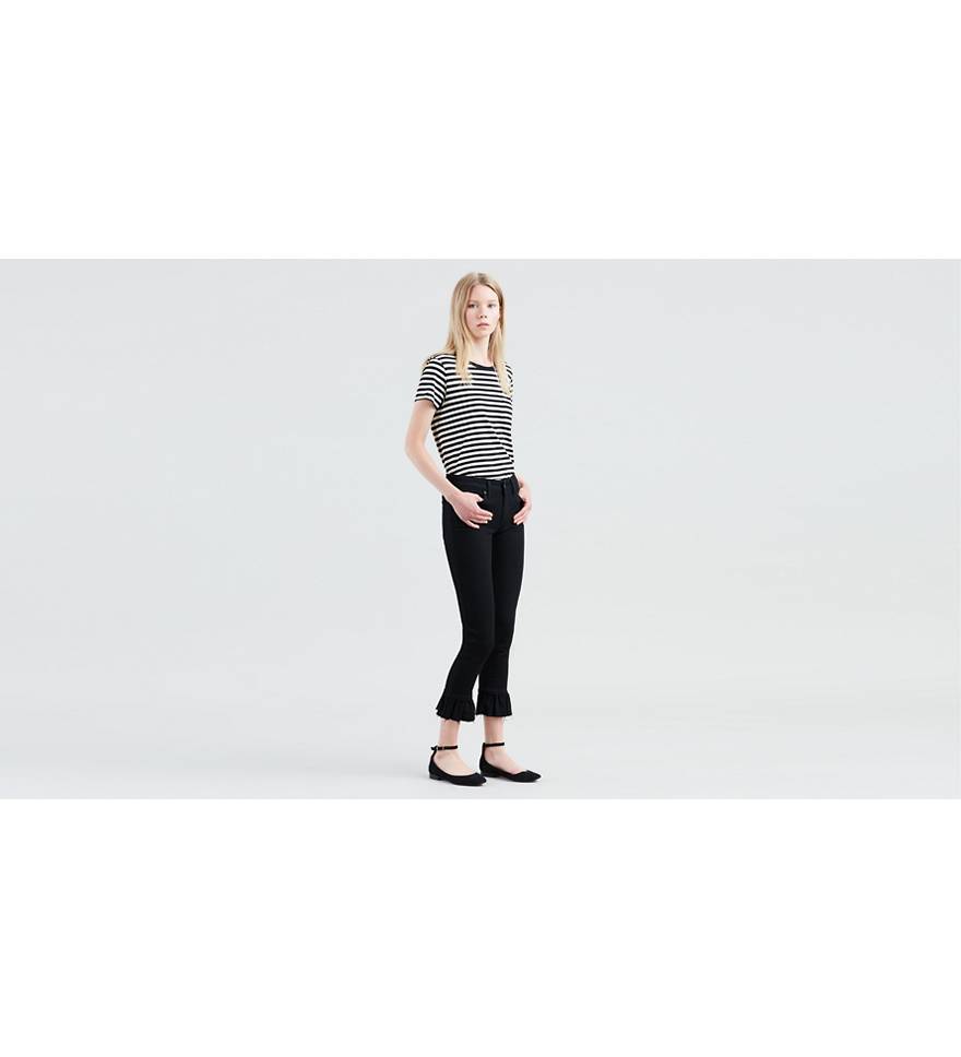 711 Skinny Ruffle Women's Jeans - Light Wash | Levi's® US