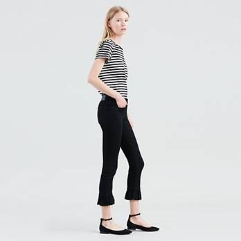 711 Skinny Ruffle Women's Jeans 2
