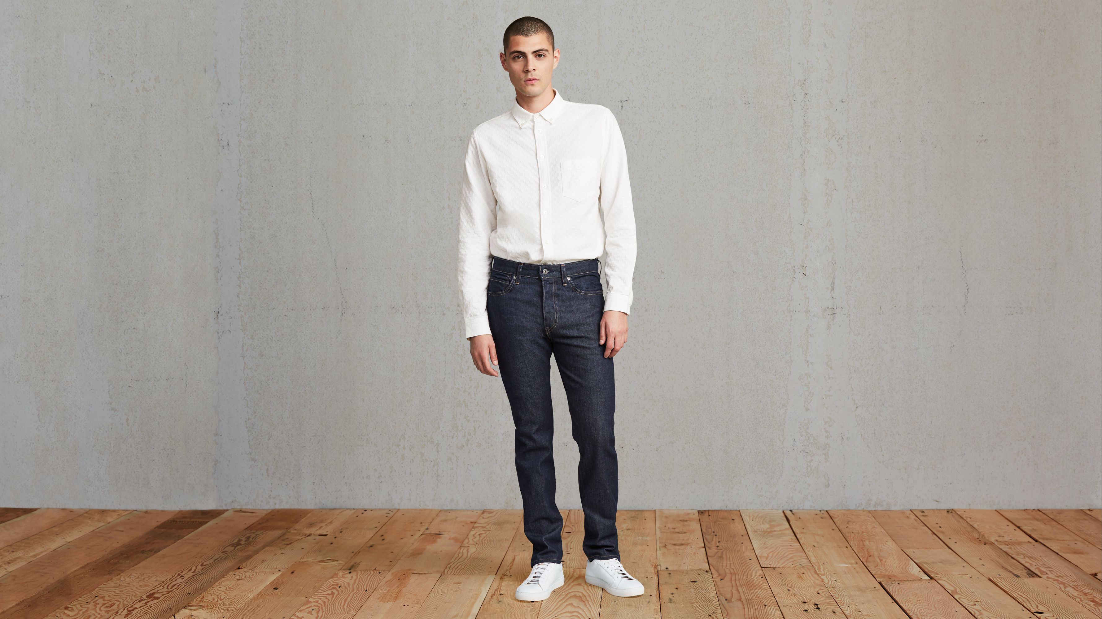 Levi's made and shop crafted needle narrow