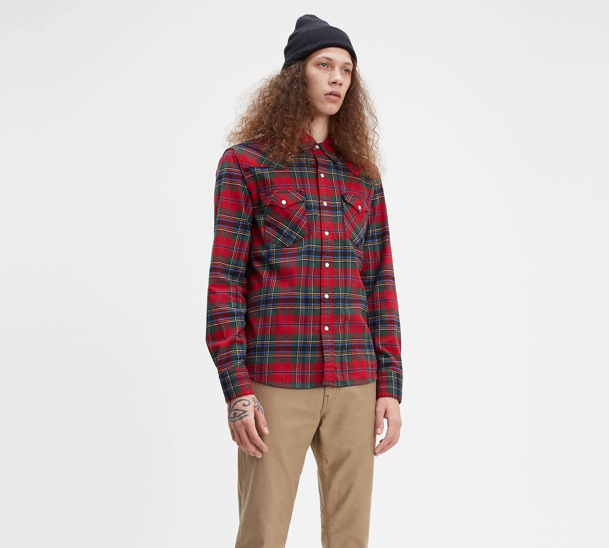 Barstow Western Shirt - Red | Levi's® US