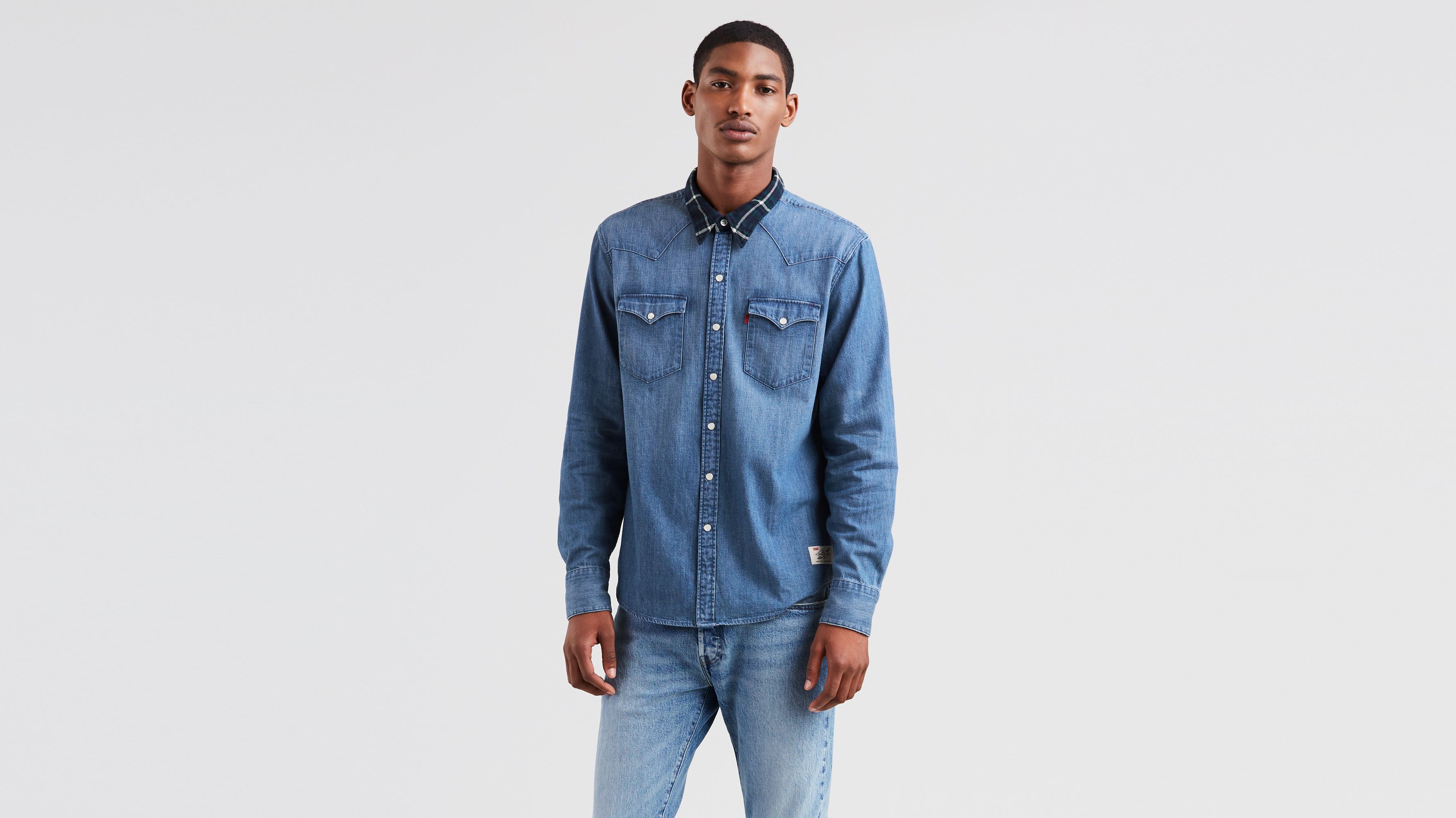 Levi's modern barstow store western shirt