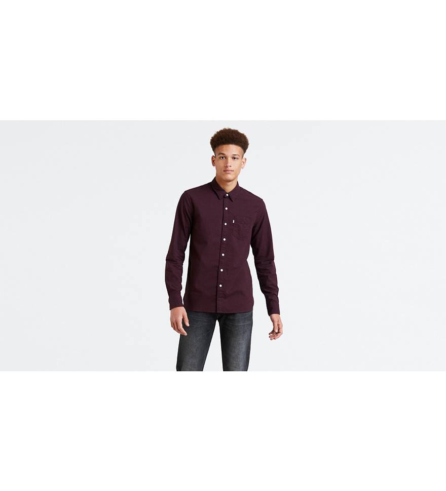 Sunset One Pocket Shirt - Purple | Levi's® US